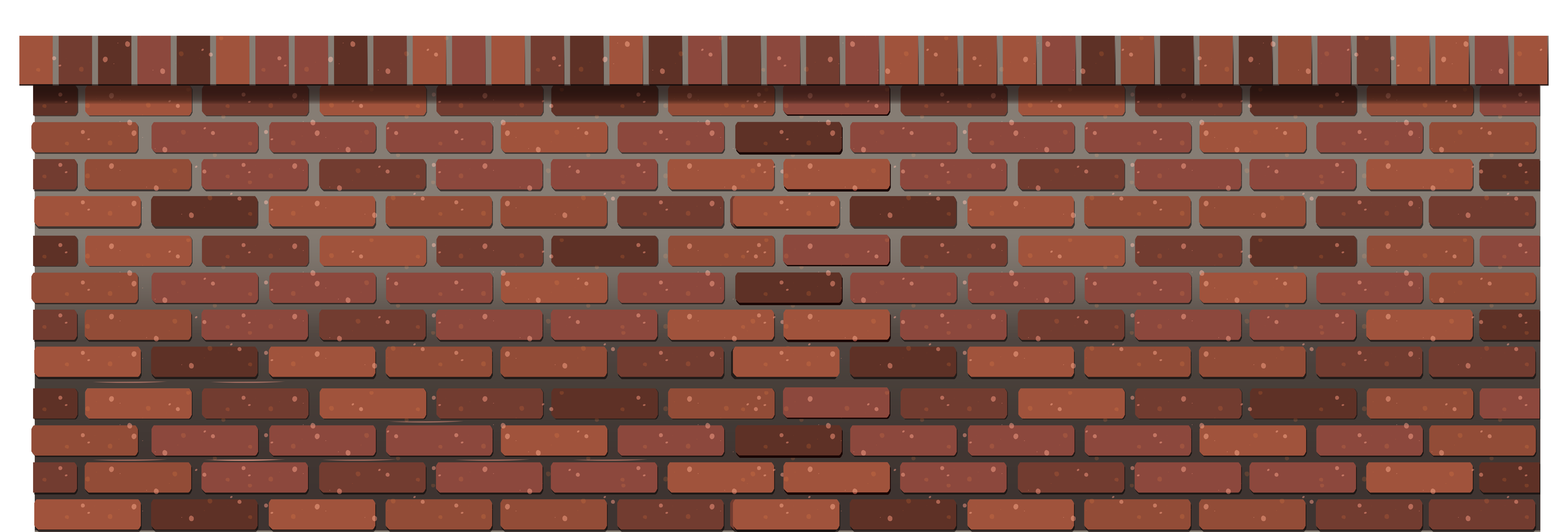 transparent brick fence png