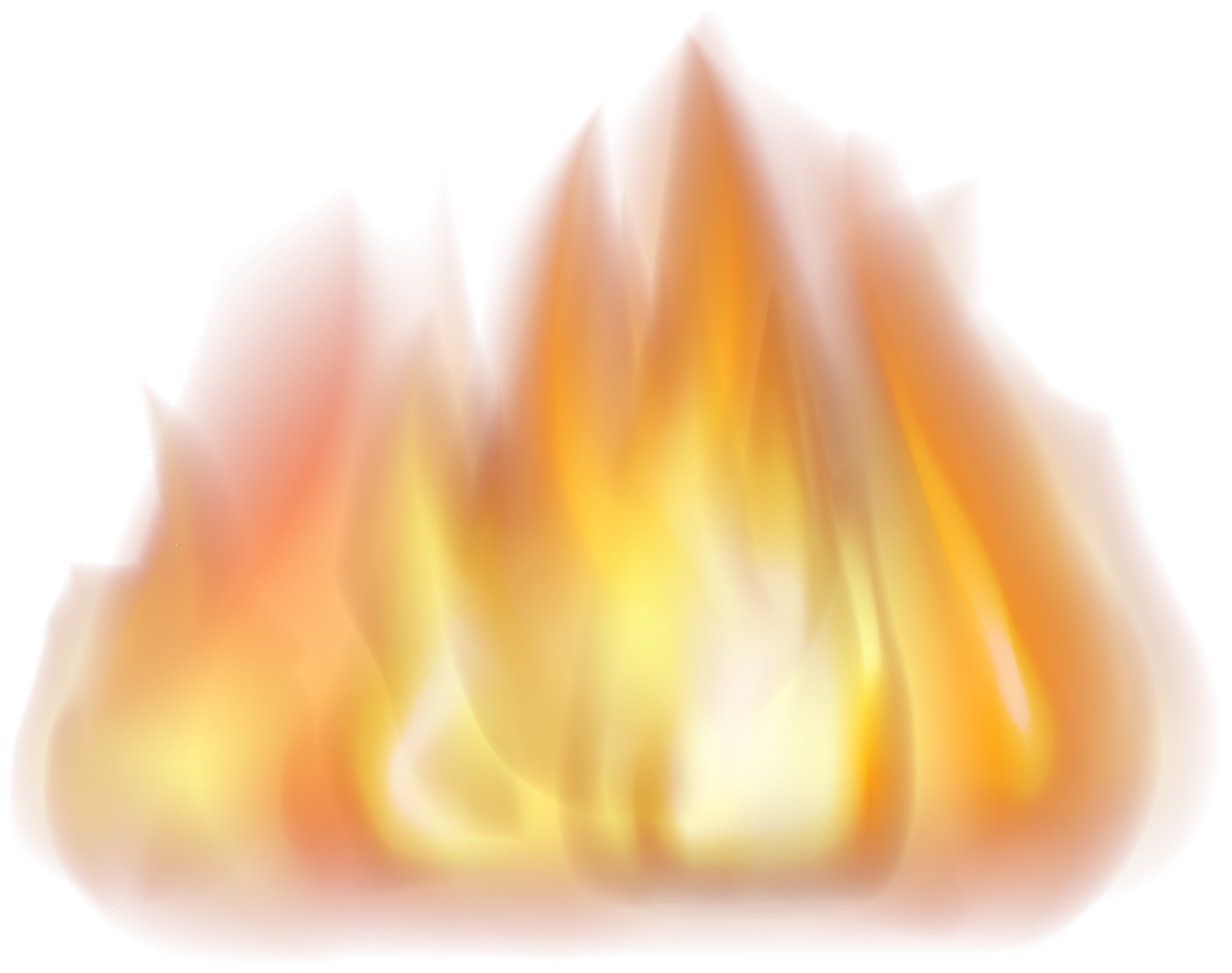 Fire PNG Transparent Clip Art Image​