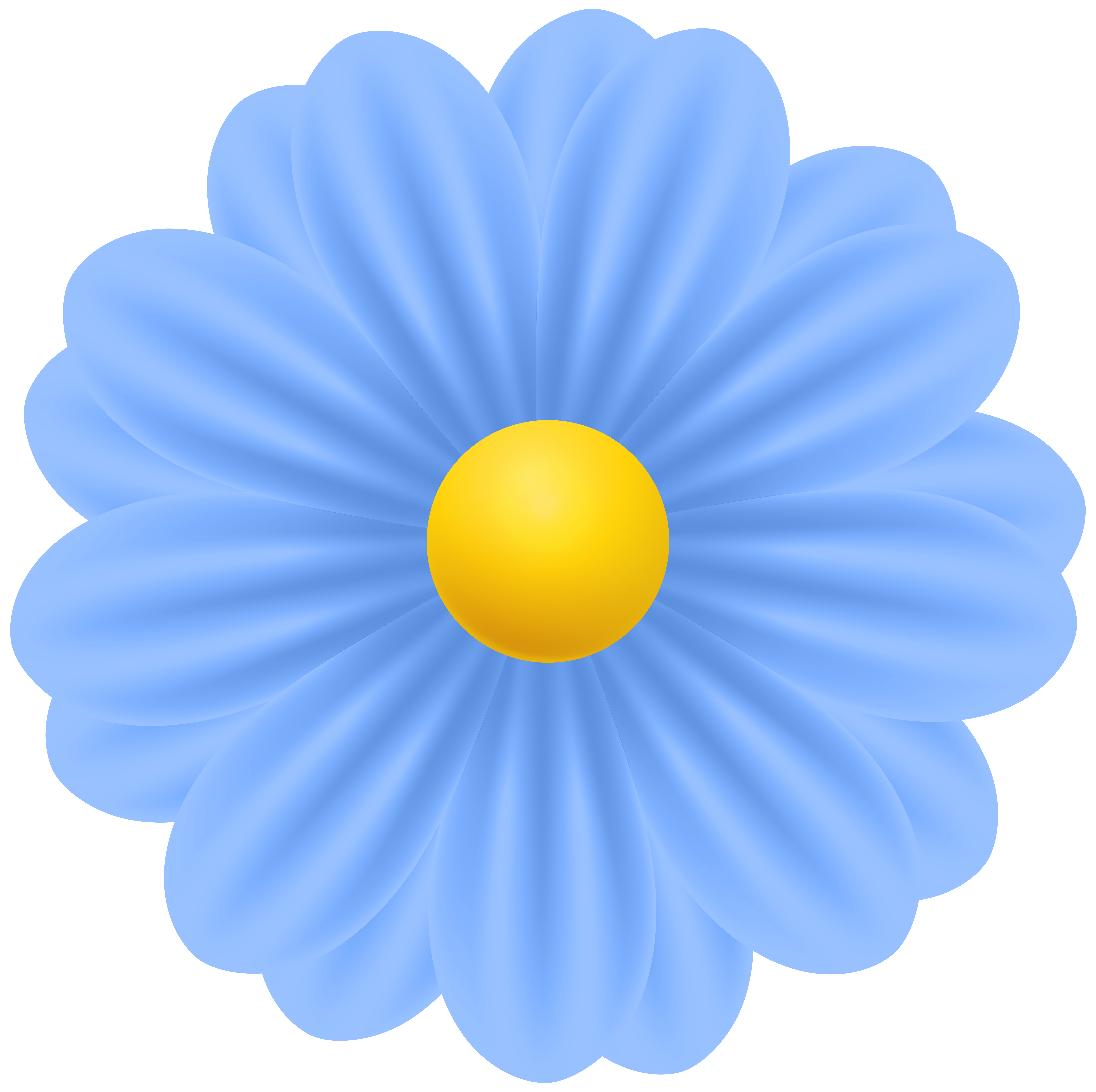 Blue PNG Flower Transparent Clipart​ | Gallery Yopriceville - High-Quality  Free Images and Transparent PNG Clipart
