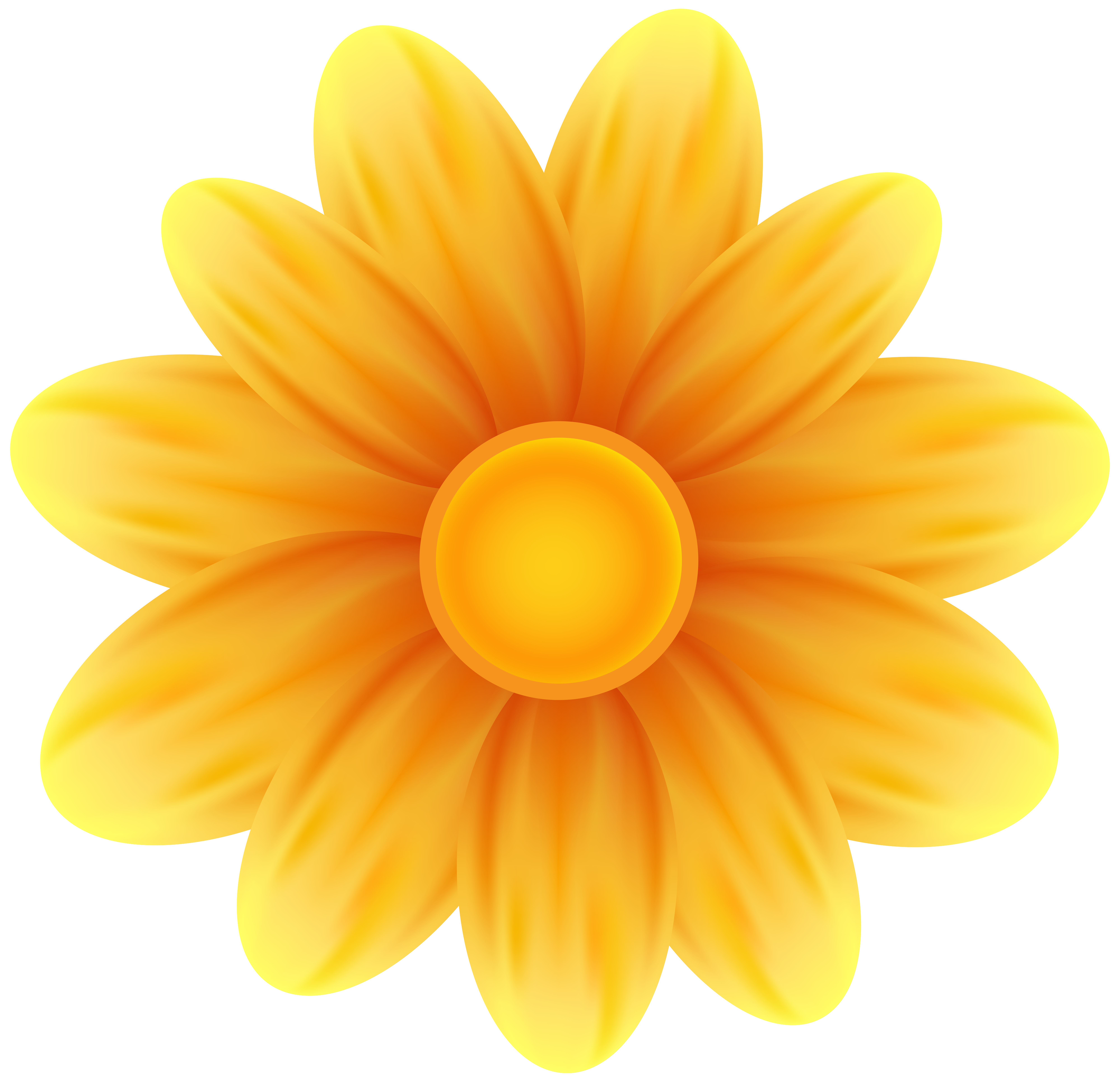 yellow flower png