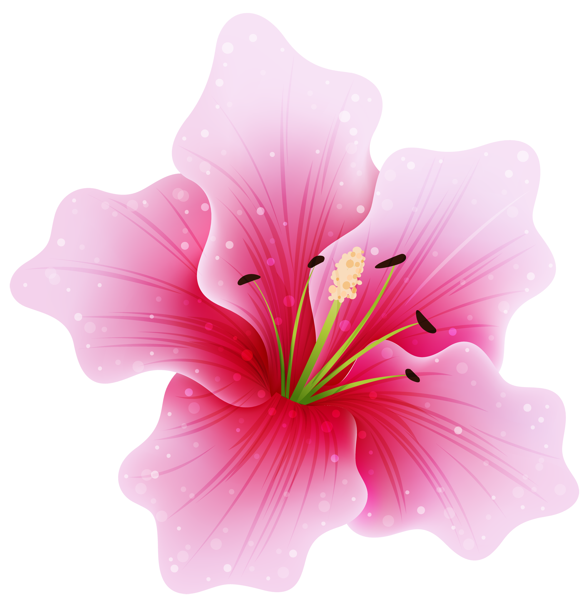 Large Pink Flower PNG Clipart​ | Gallery Yopriceville - High-Quality Free  Images and Transparent PNG Clipart