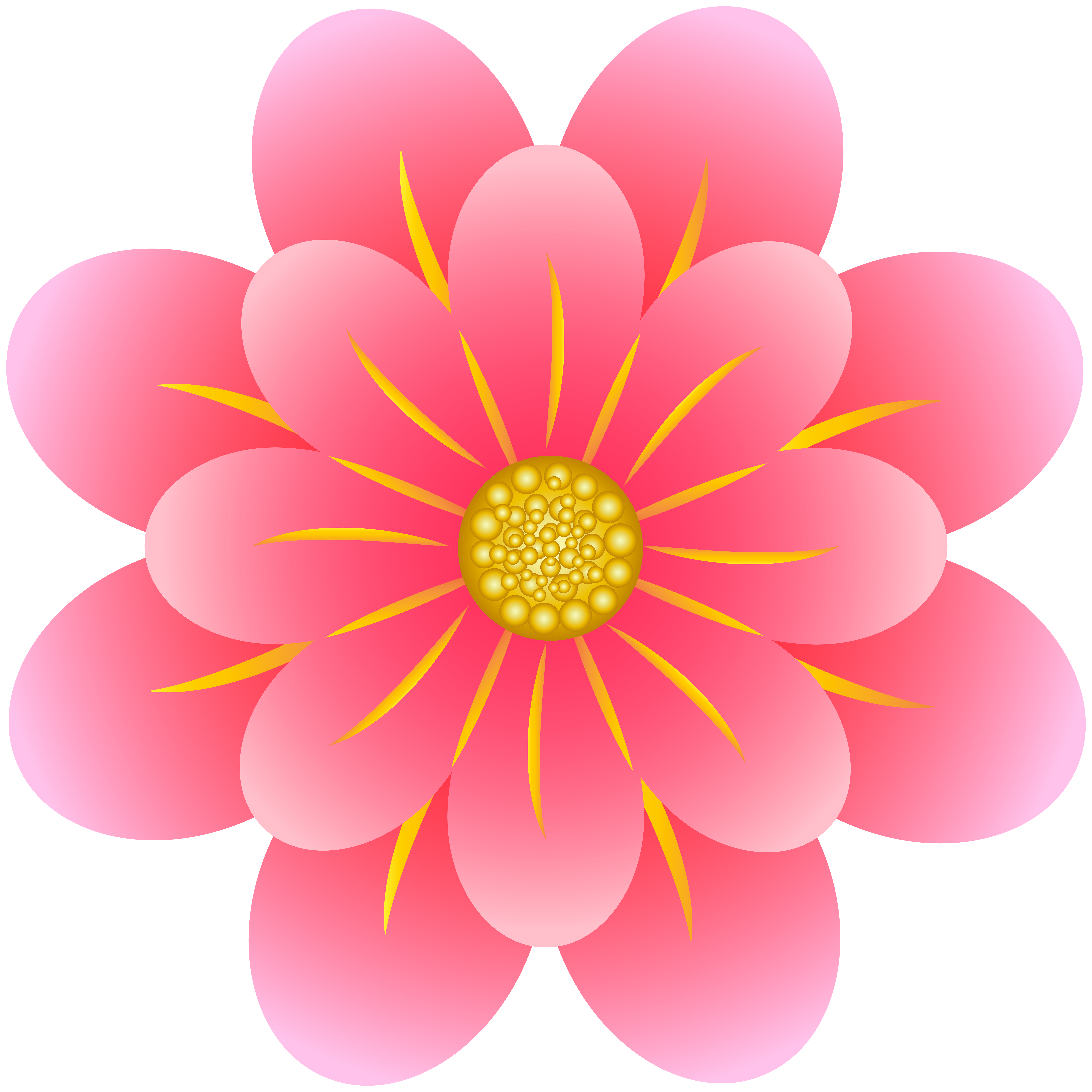 Pink Flower Png Decorative Clipart Gallery Yopriceville High Quality Images And Transparent Png Free Clipart<script async src=