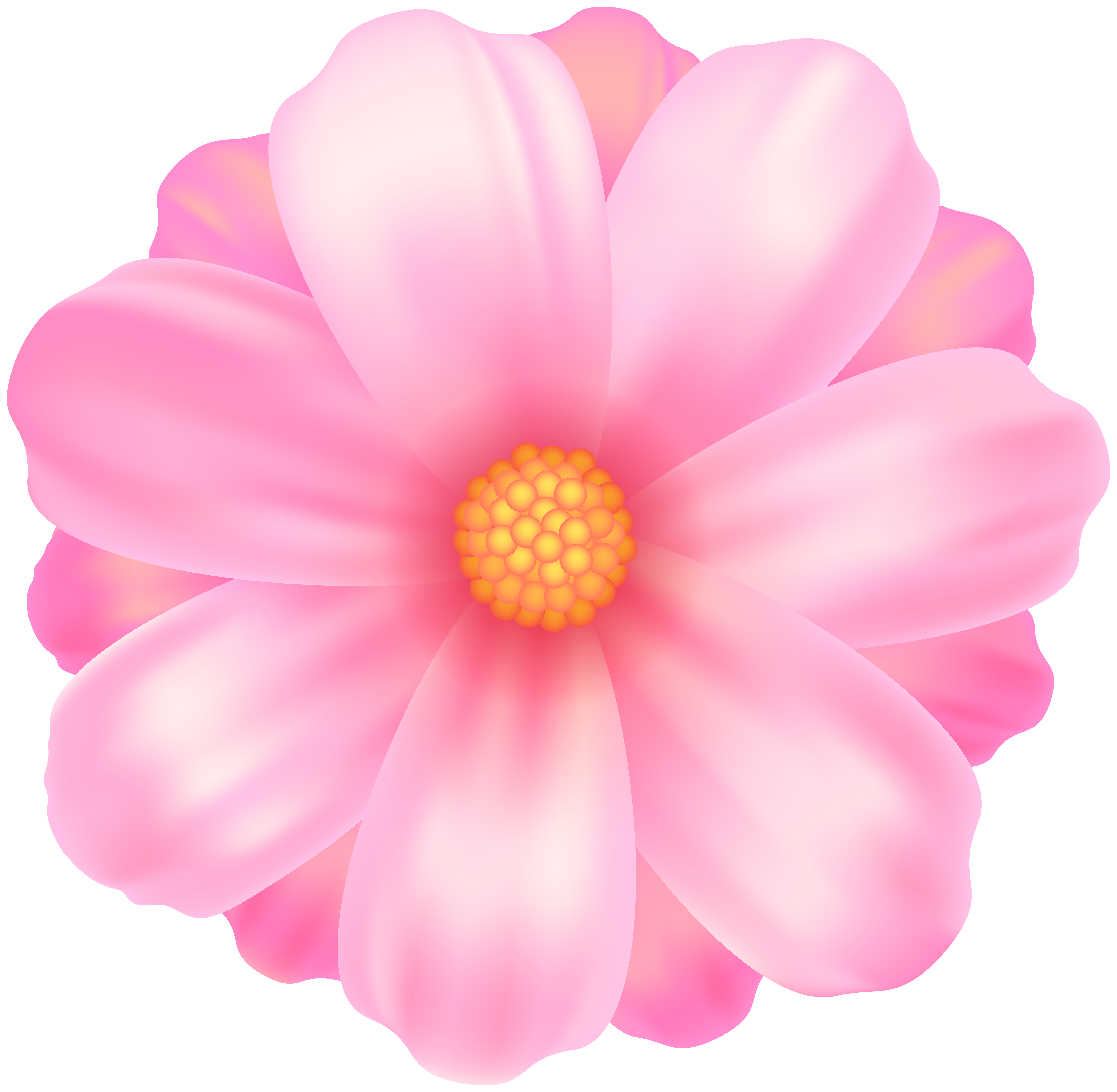 Pink Flower Transparent Clip Art Gallery Yopriceville High Quality Images And Transparent Png Free Clipart