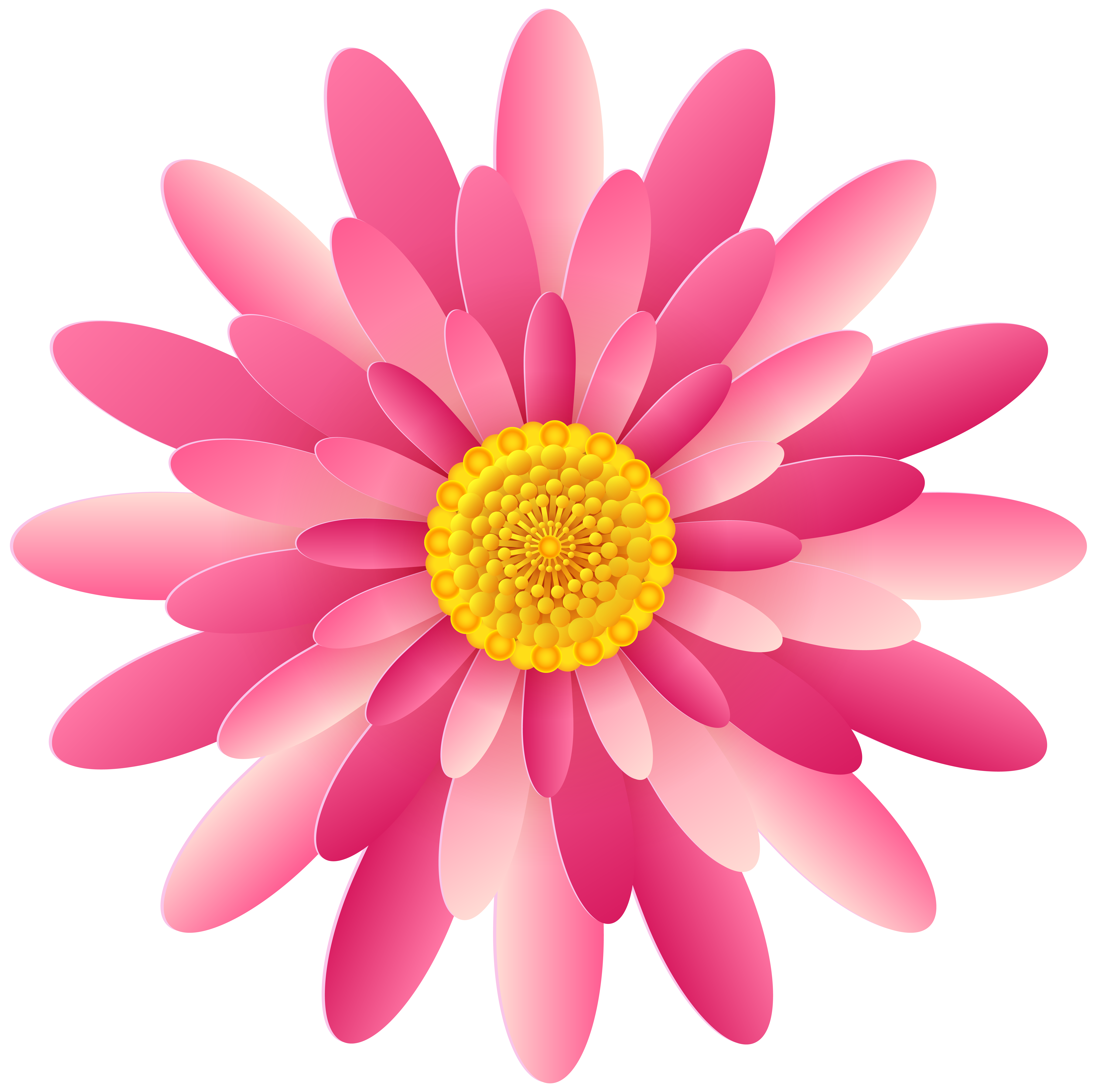 Pink Flower PNG Clipart​  Gallery Yopriceville - High-Quality Free Images  and Transparent PNG Clipart