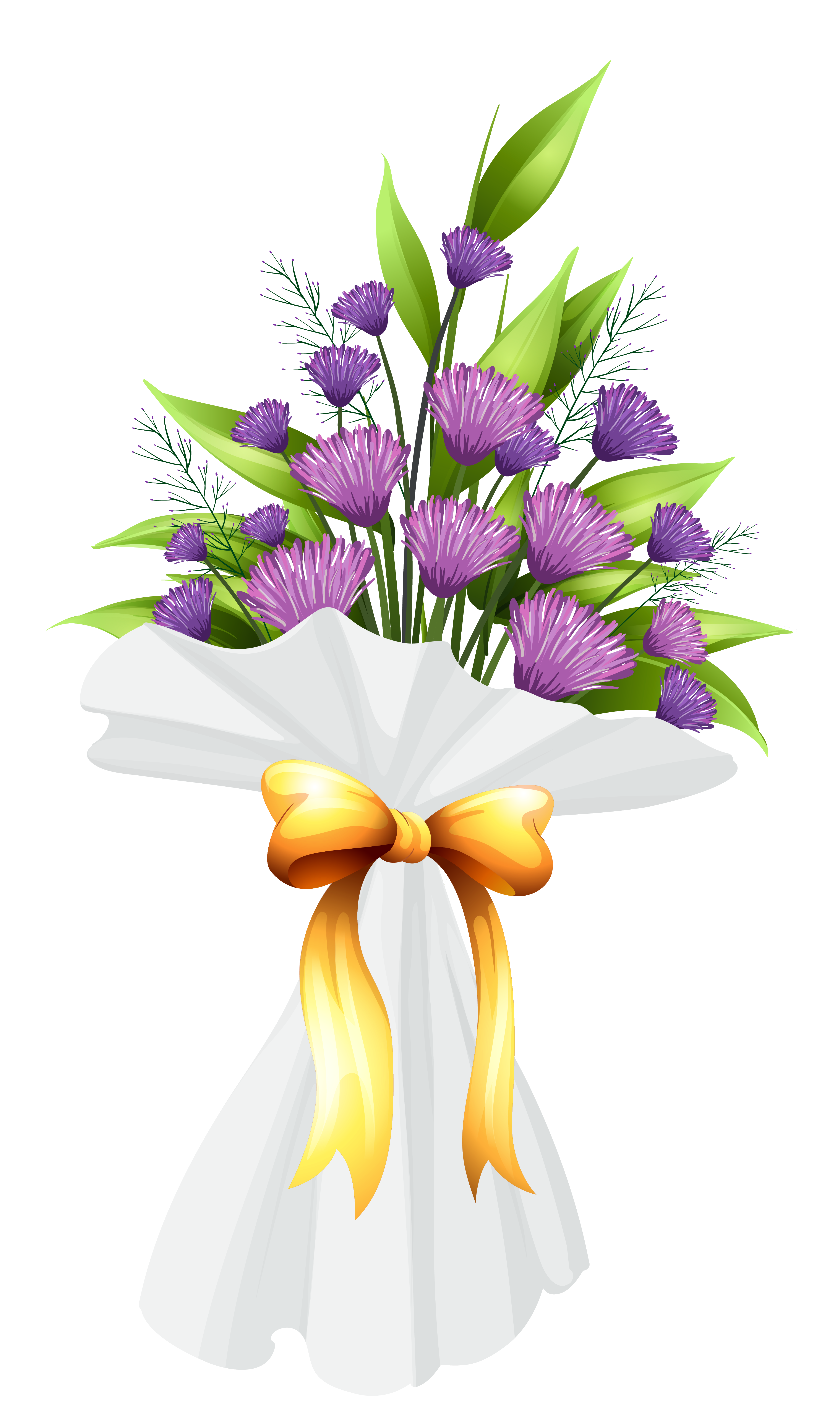 Purple_Flowers_Bouquet_PNG_Clipart_Image