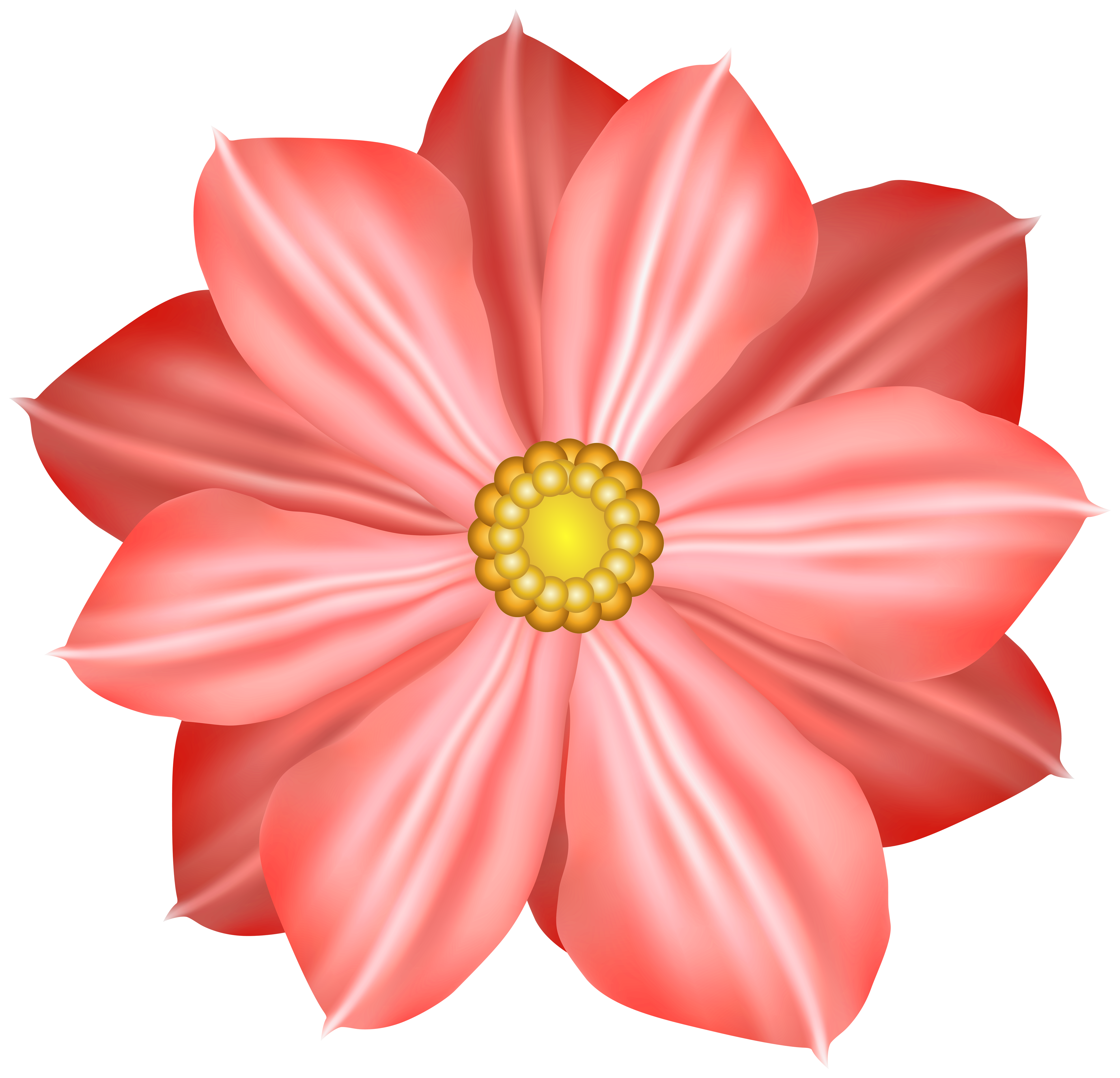 Red Flower Decoration Clipart Image | Gallery Yopriceville - High-Quality Free Images and Transparent PNG Clipart Red Flower Decoration Clipart Image | Gallery Yopriceville - High-Quality Free Images and Transparent PNG Clipart