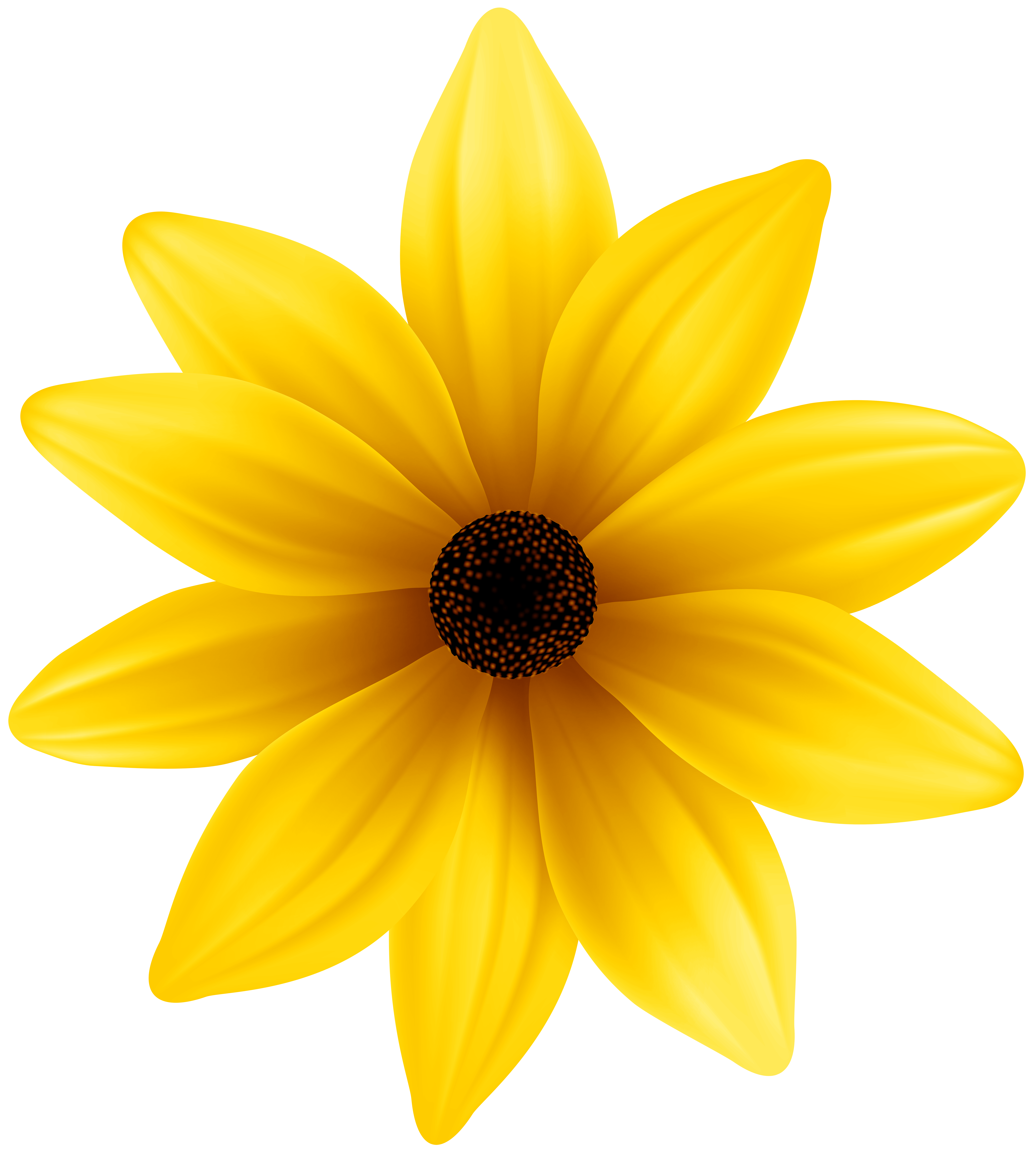 Download Yellow Flower PNG Clip Art Image | Gallery Yopriceville ...