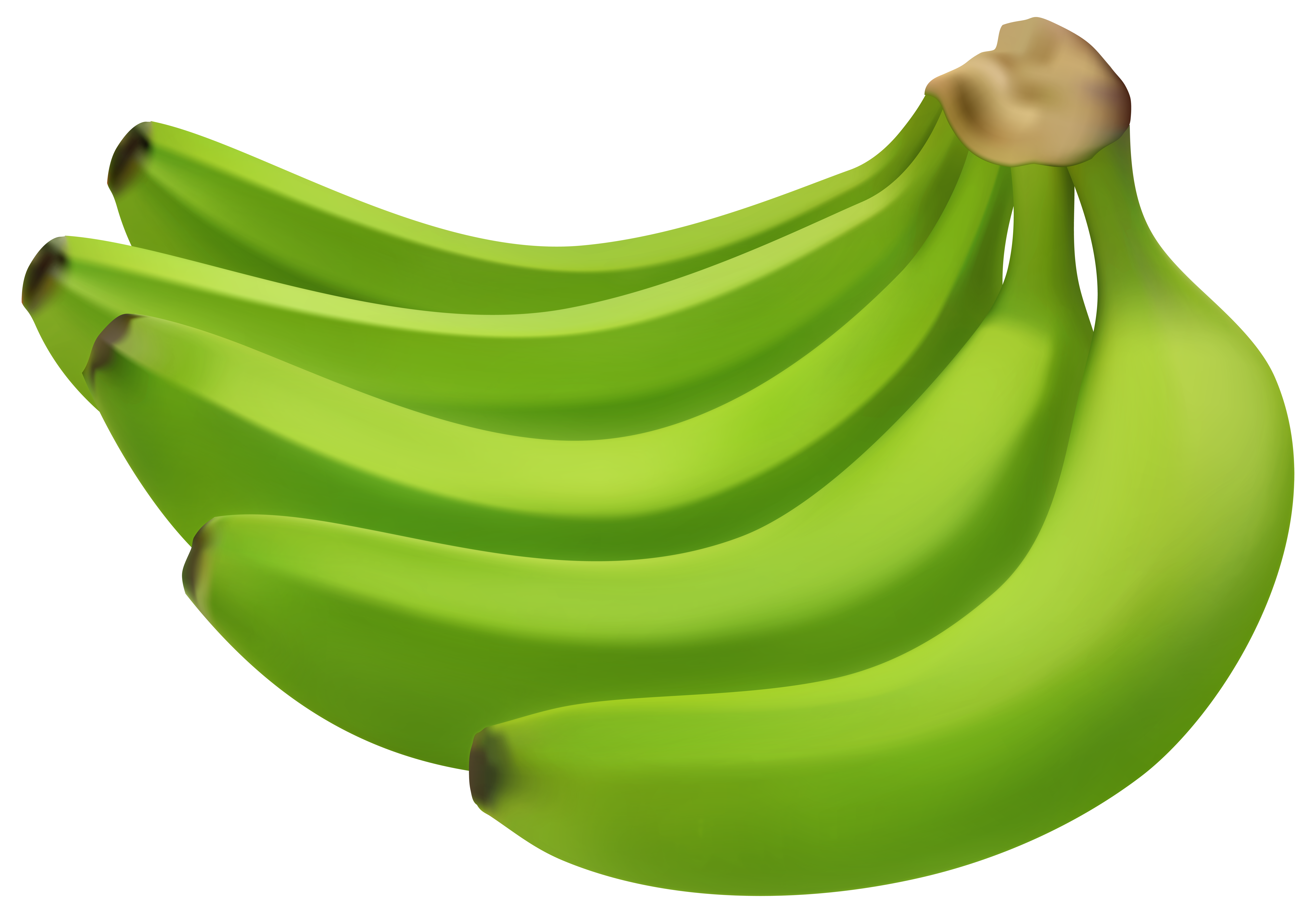 Banana png illustration, transparent background.