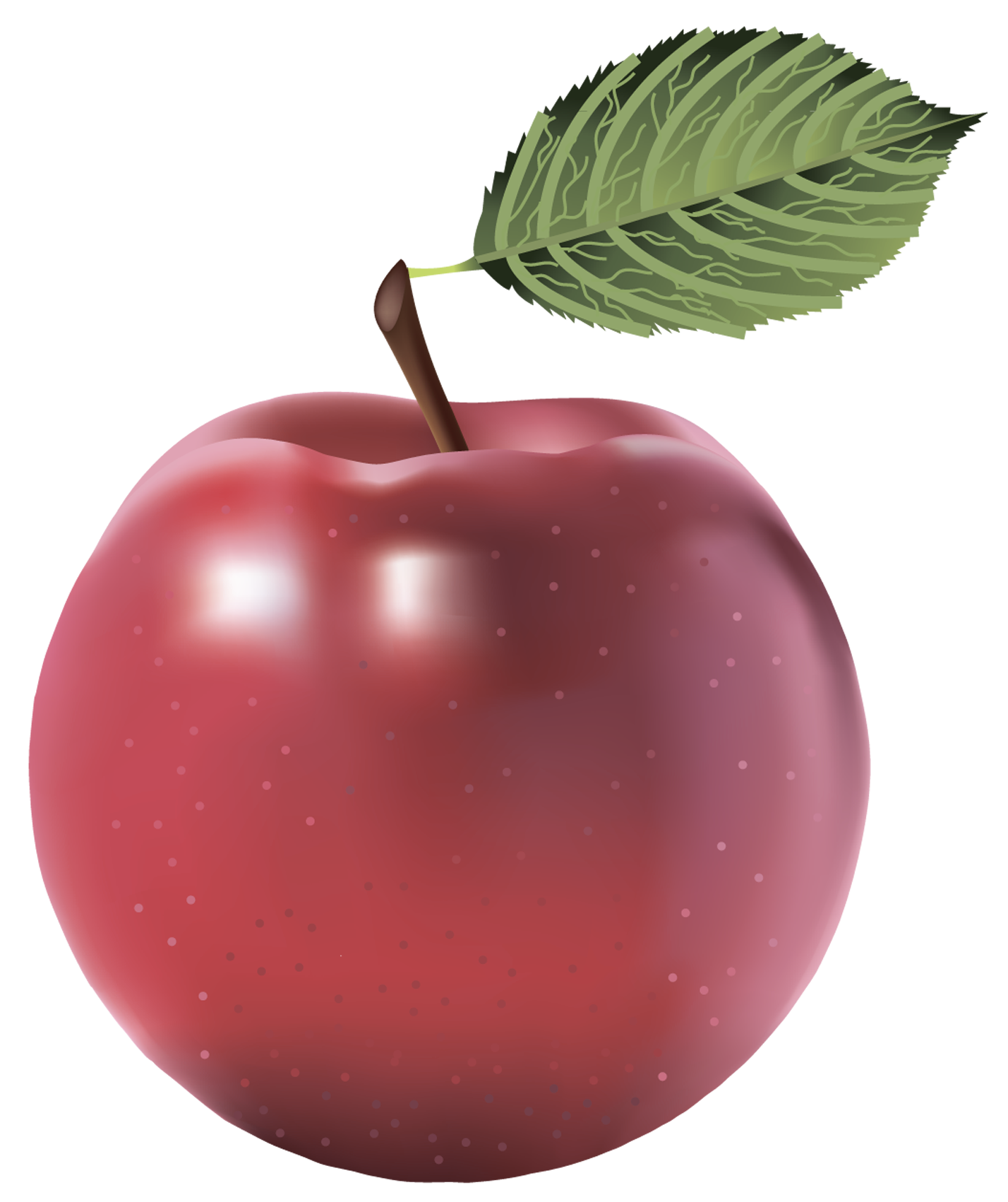 Large Red Painted Apple PNG Clipart​ | Gallery Yopriceville - High-Quality  Free Images and Transparent PNG Clipart