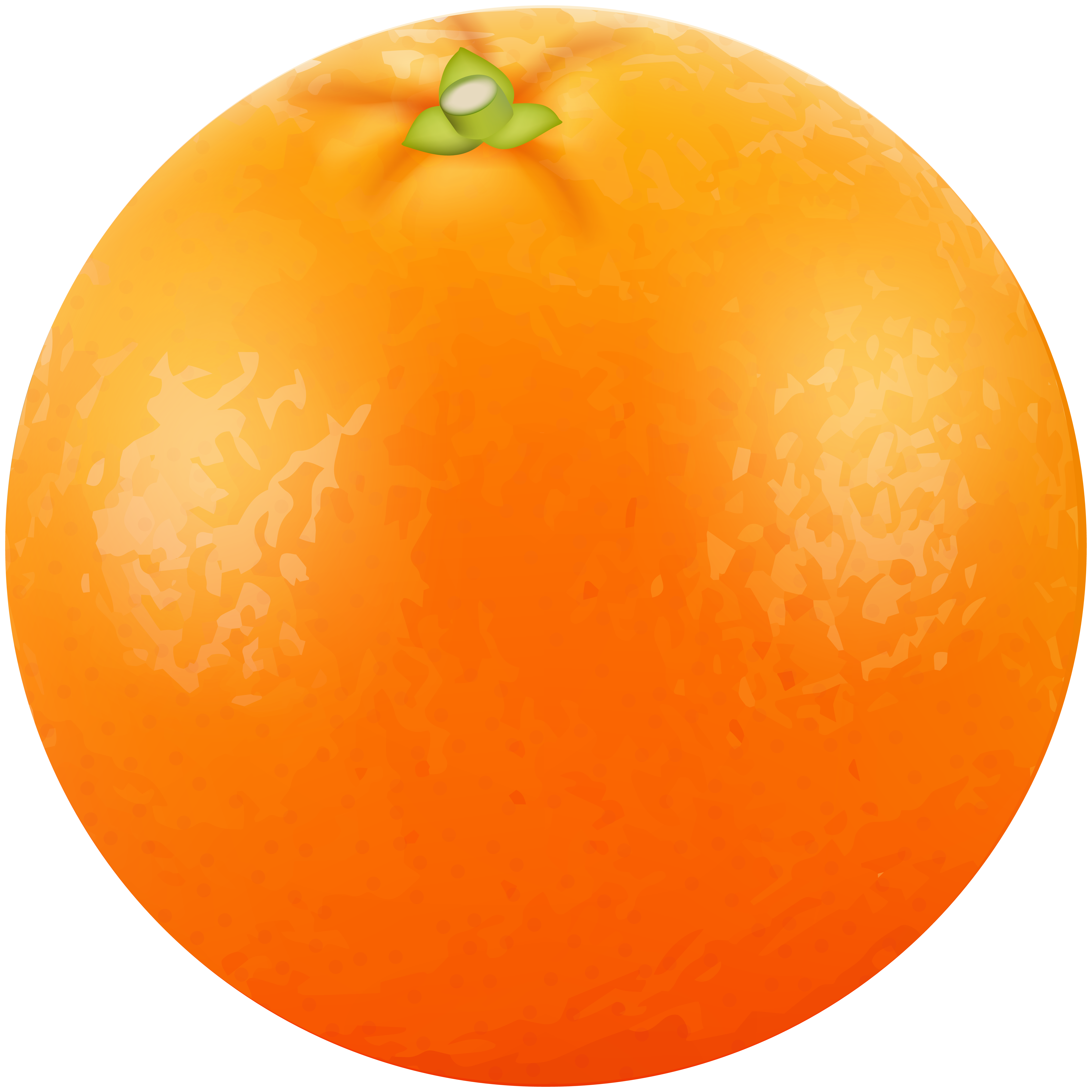 orange fruit clipart