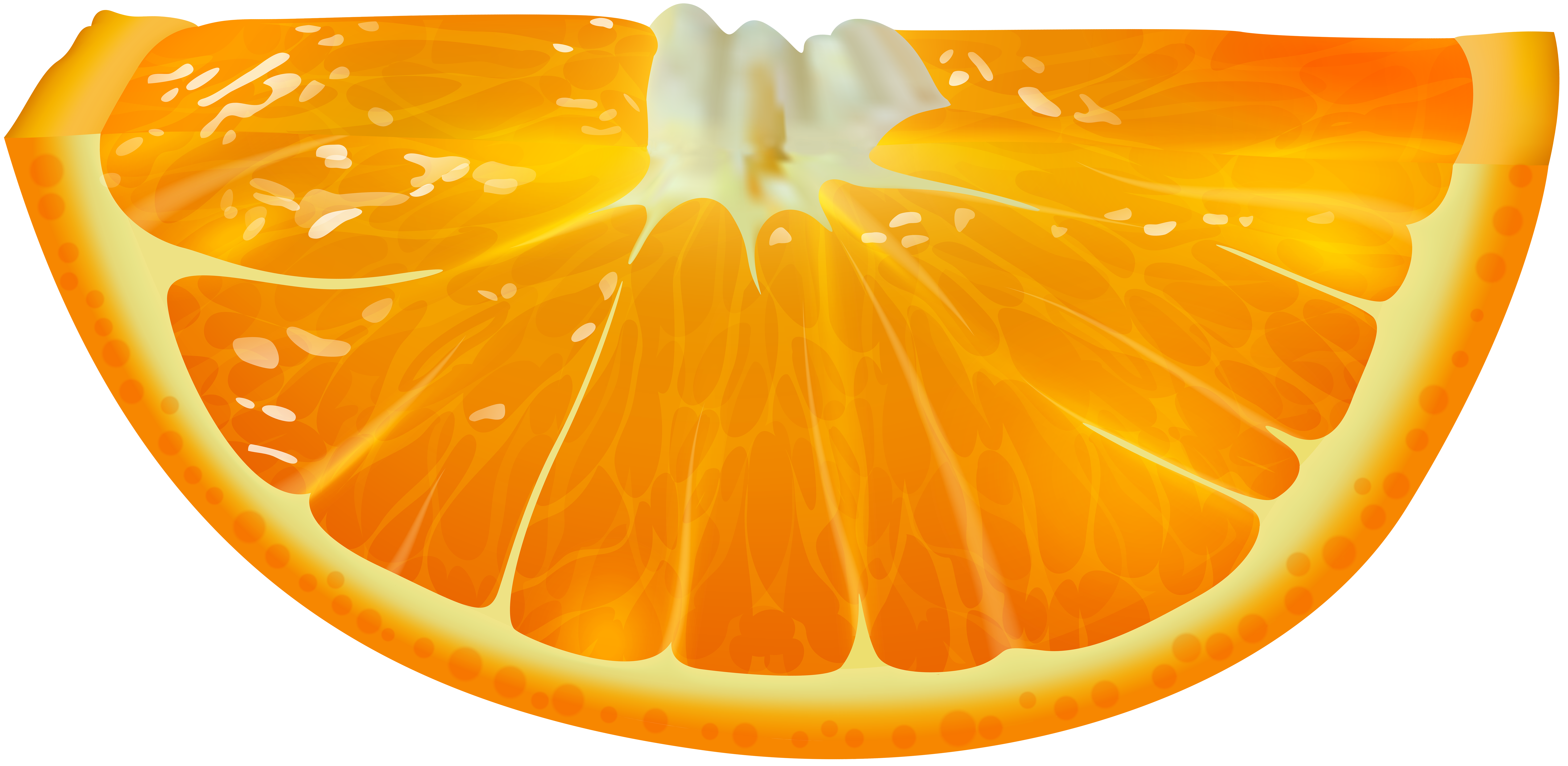Orange Slice Transparent Image | Gallery Yopriceville - High-Quality