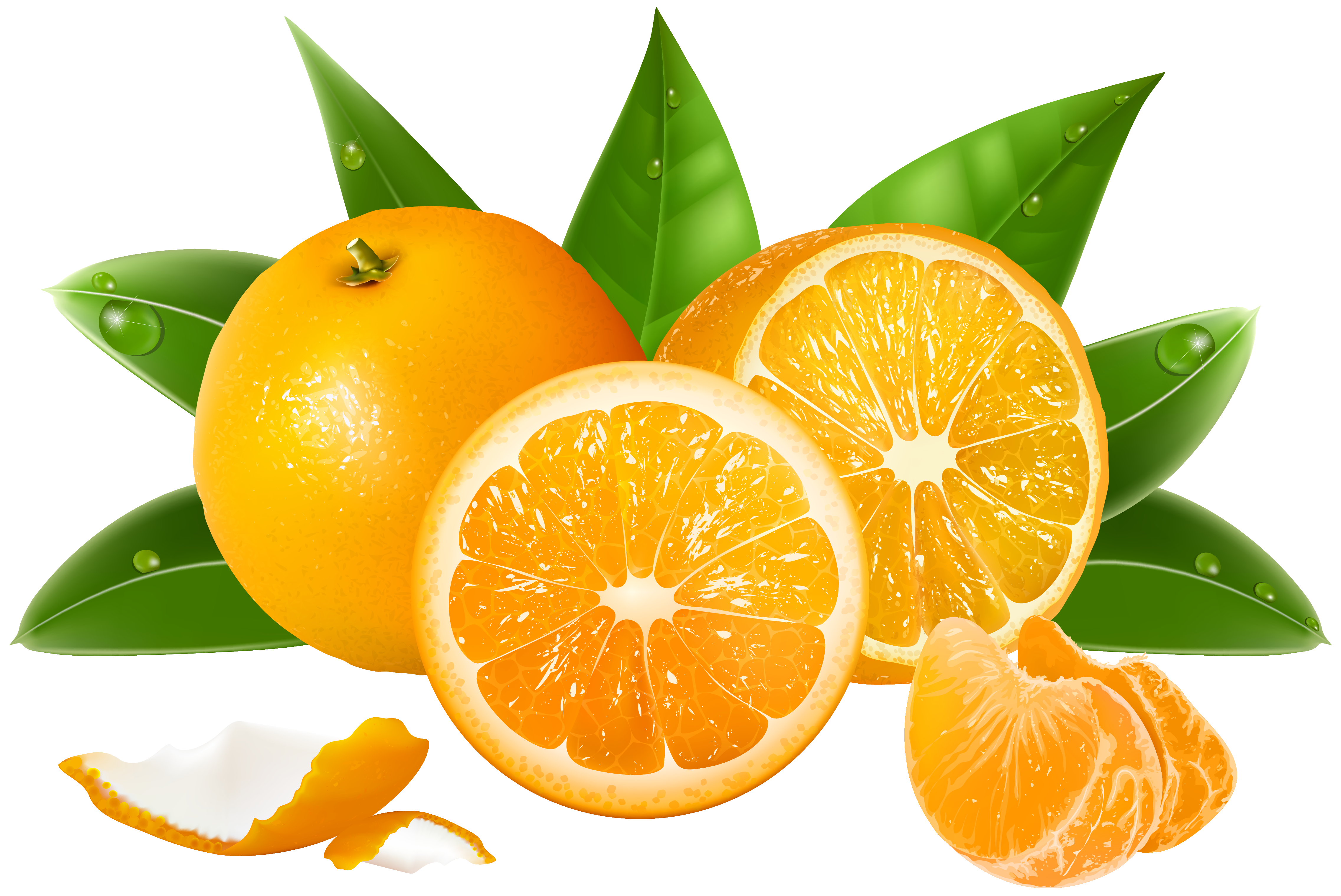 Oranges PNG Clipart Image​  Gallery Yopriceville - High-Quality Free  Images and Transparent PNG Clipart