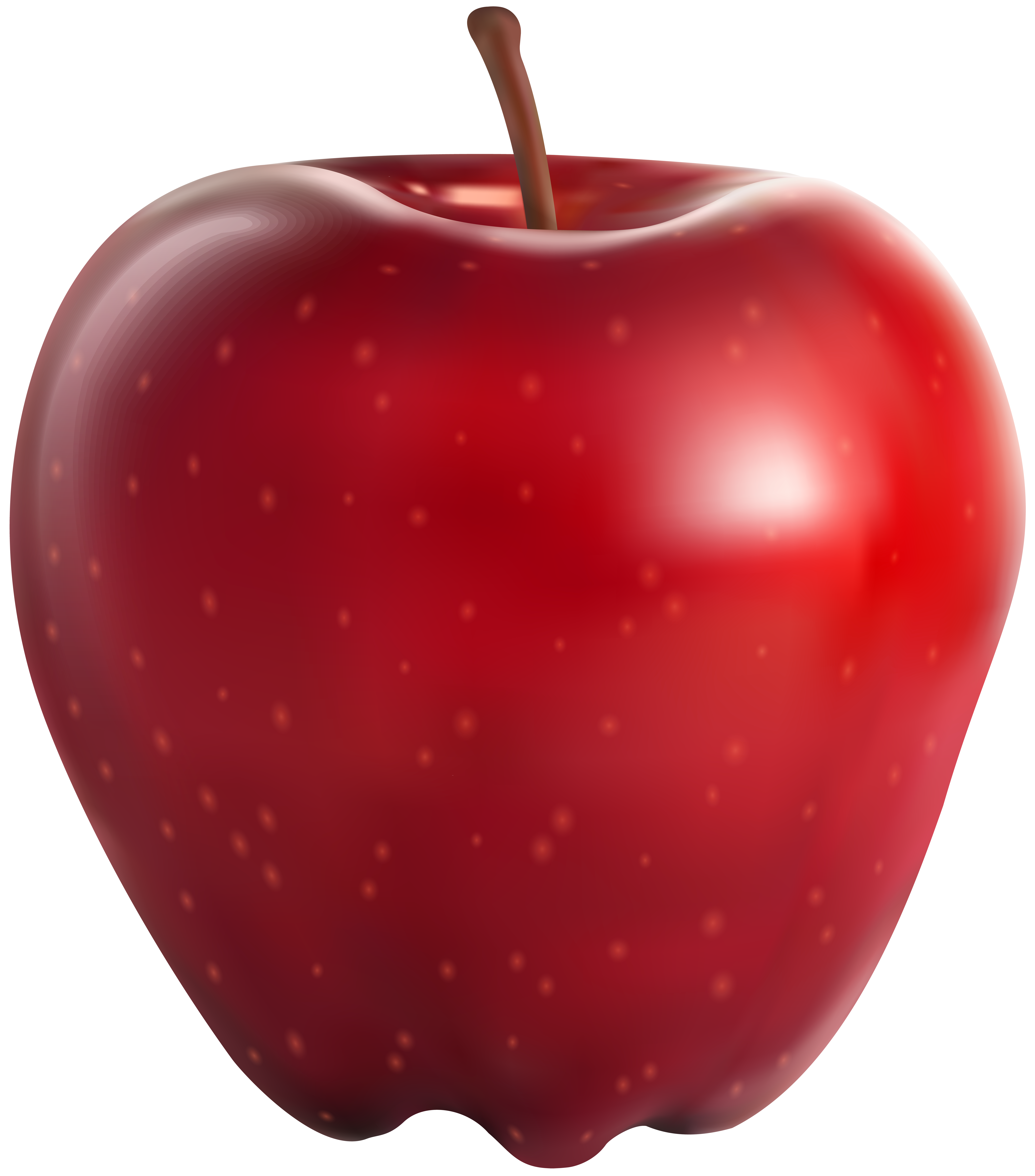 Red Apple Transparent Clip Art Image​ | Gallery Yopriceville - High-Quality  Free Images and Transparent PNG Clipart