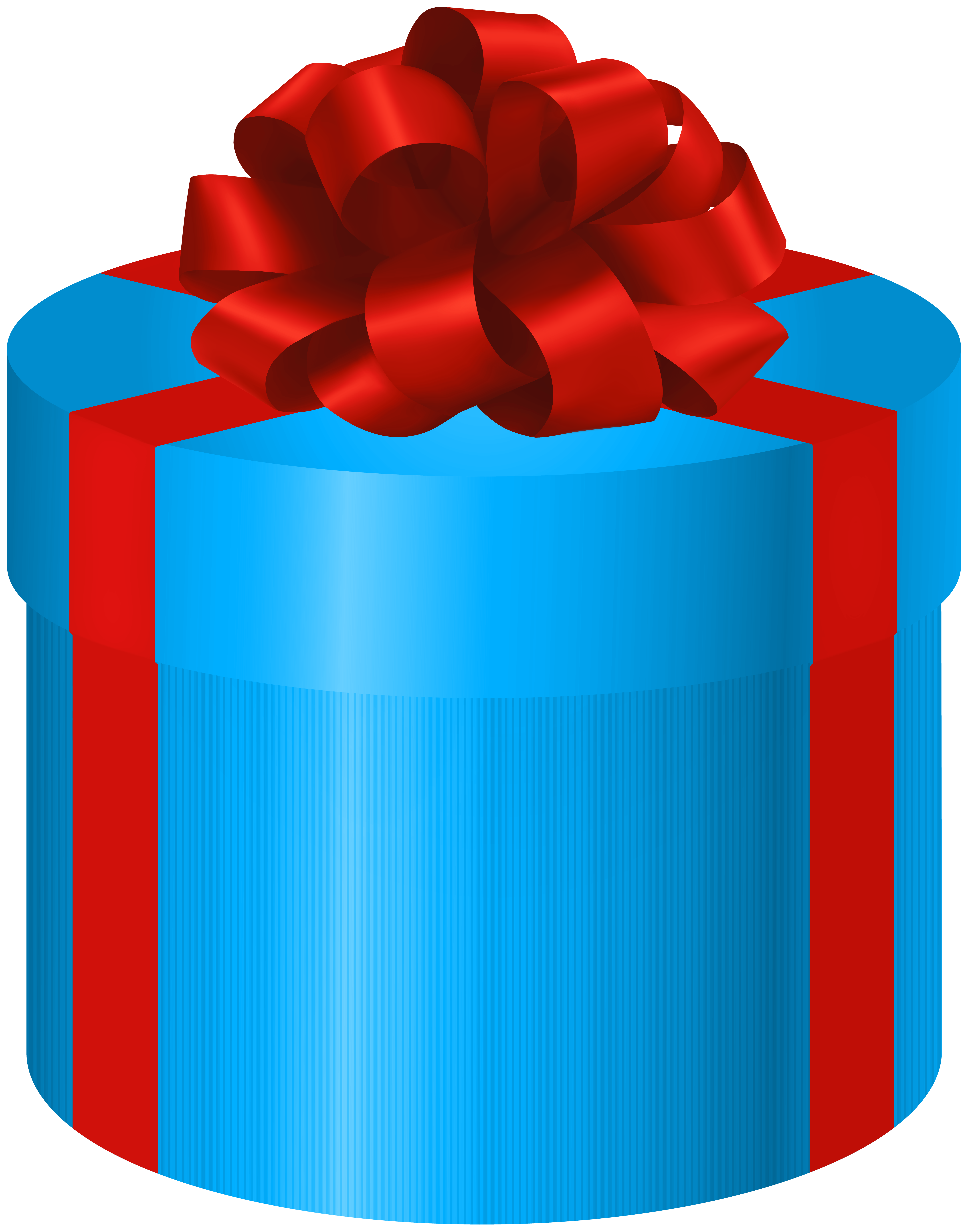 Blue Round Gift Box Png Clipart Gallery Yopriceville High Quality Images And Transparent Png Free Clipart