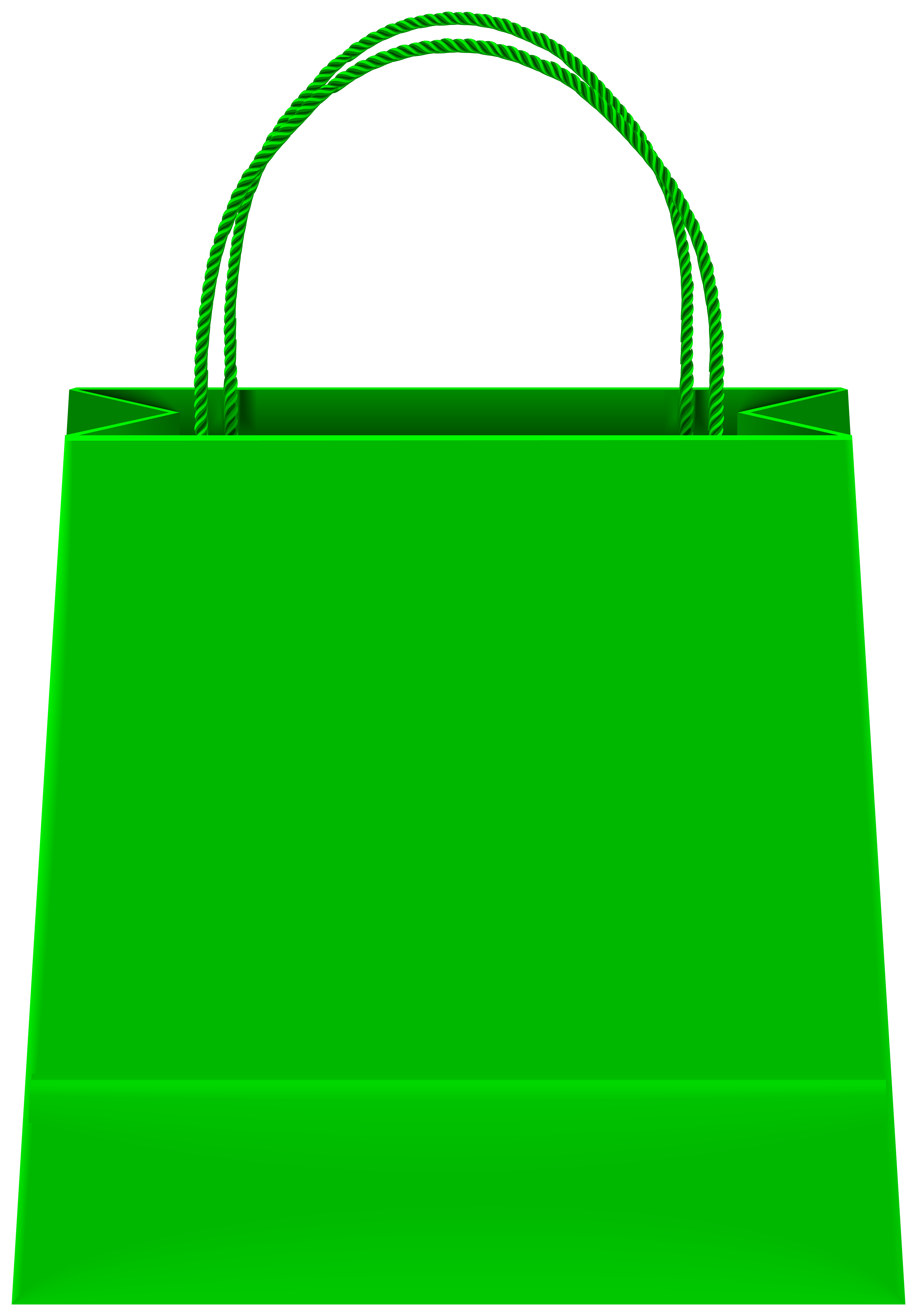 Download Green Shopping Bag Clip Art HQ PNG Image