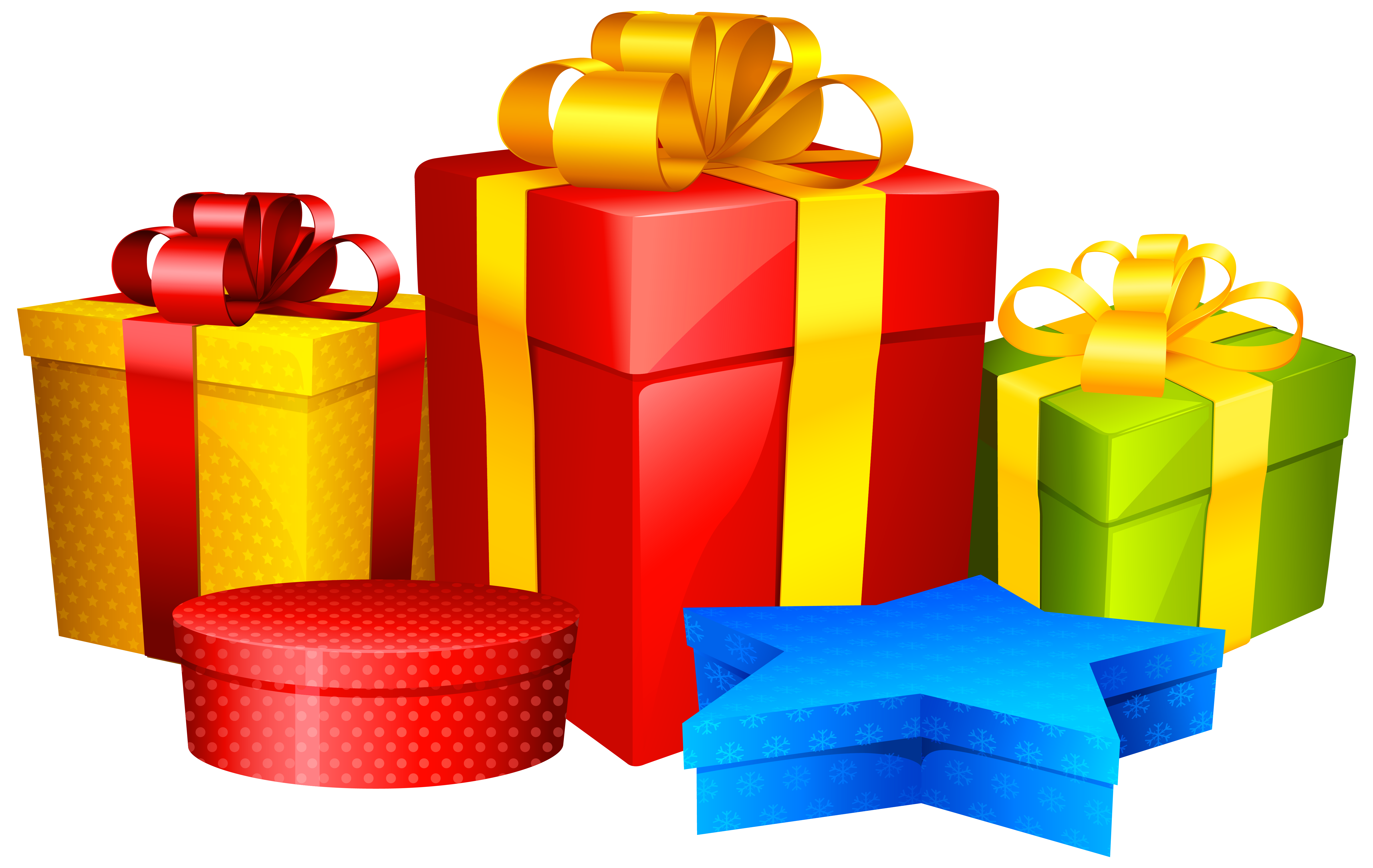 Wrapped Gifts Transparent PNG Clip Art Image​  Gallery Yopriceville -  High-Quality Free Images and Transparent PNG Clipart