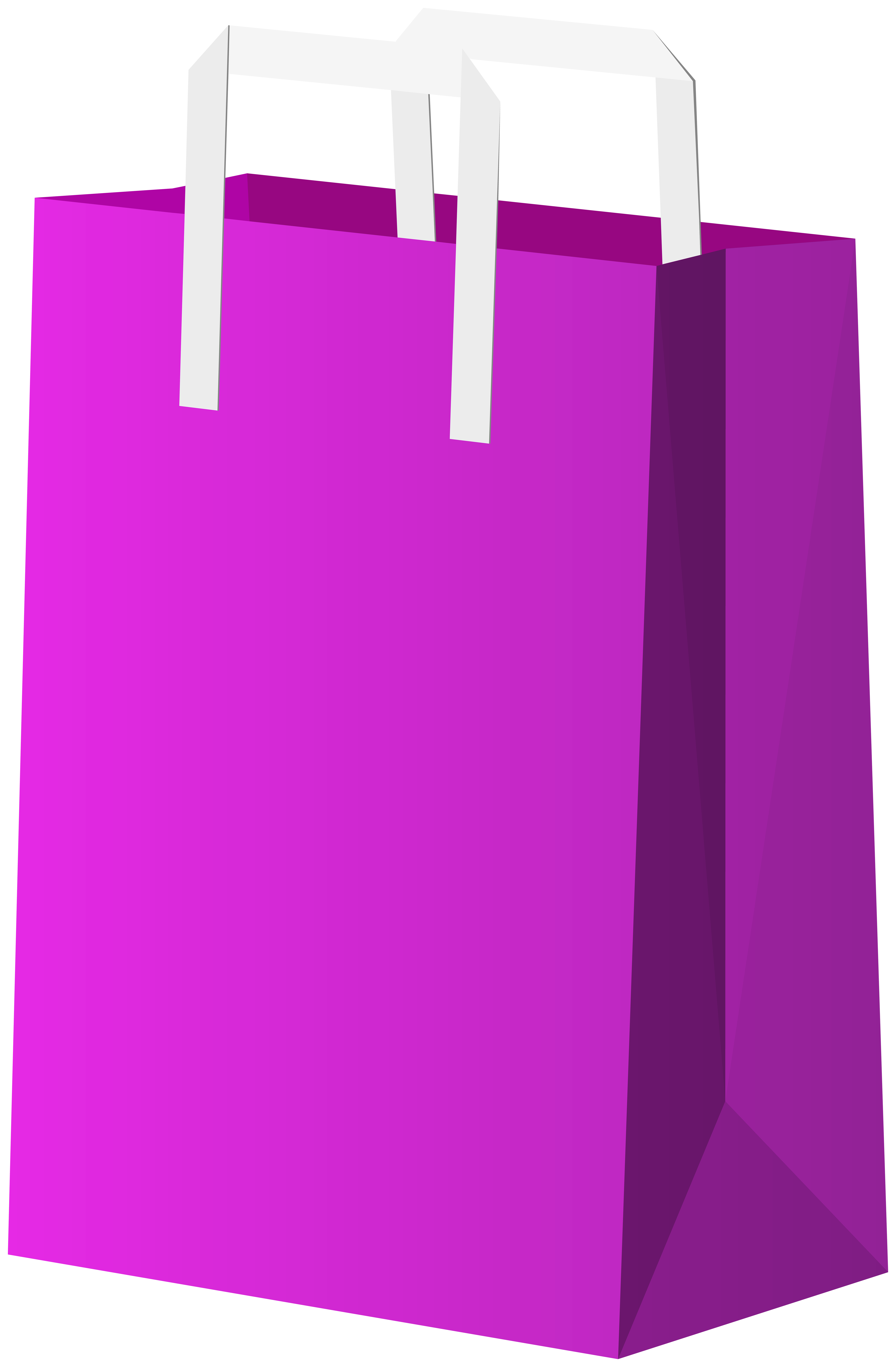 Purple Gift Bag Deco PNG Clipart​