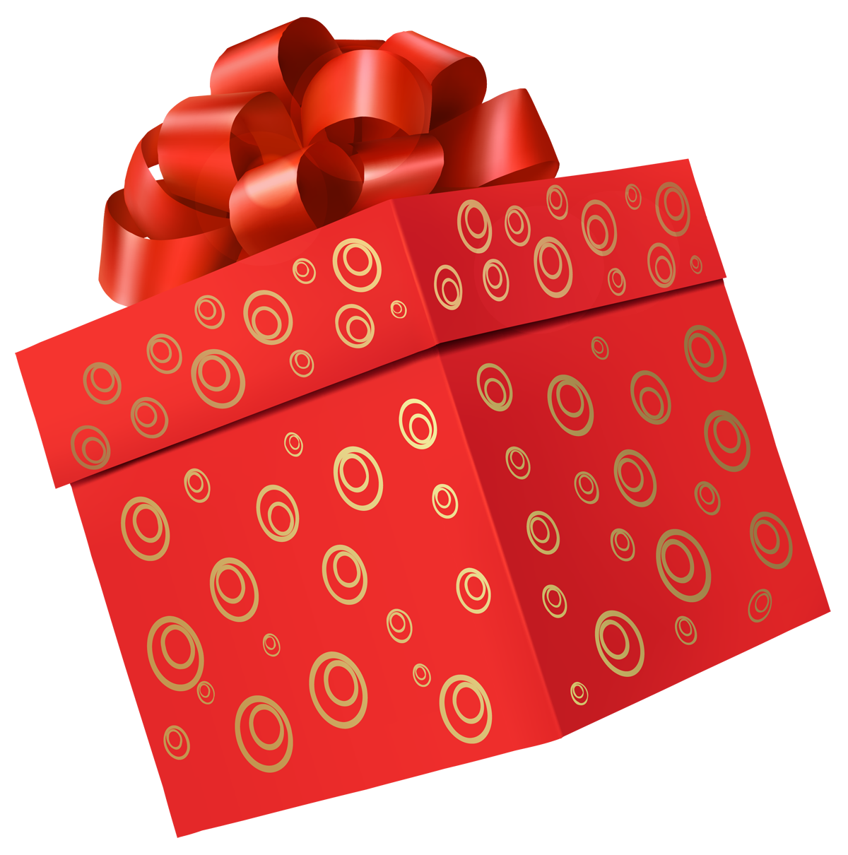 Red Gift Box PNG Picture Clipart | Gallery Yopriceville - High-Quality