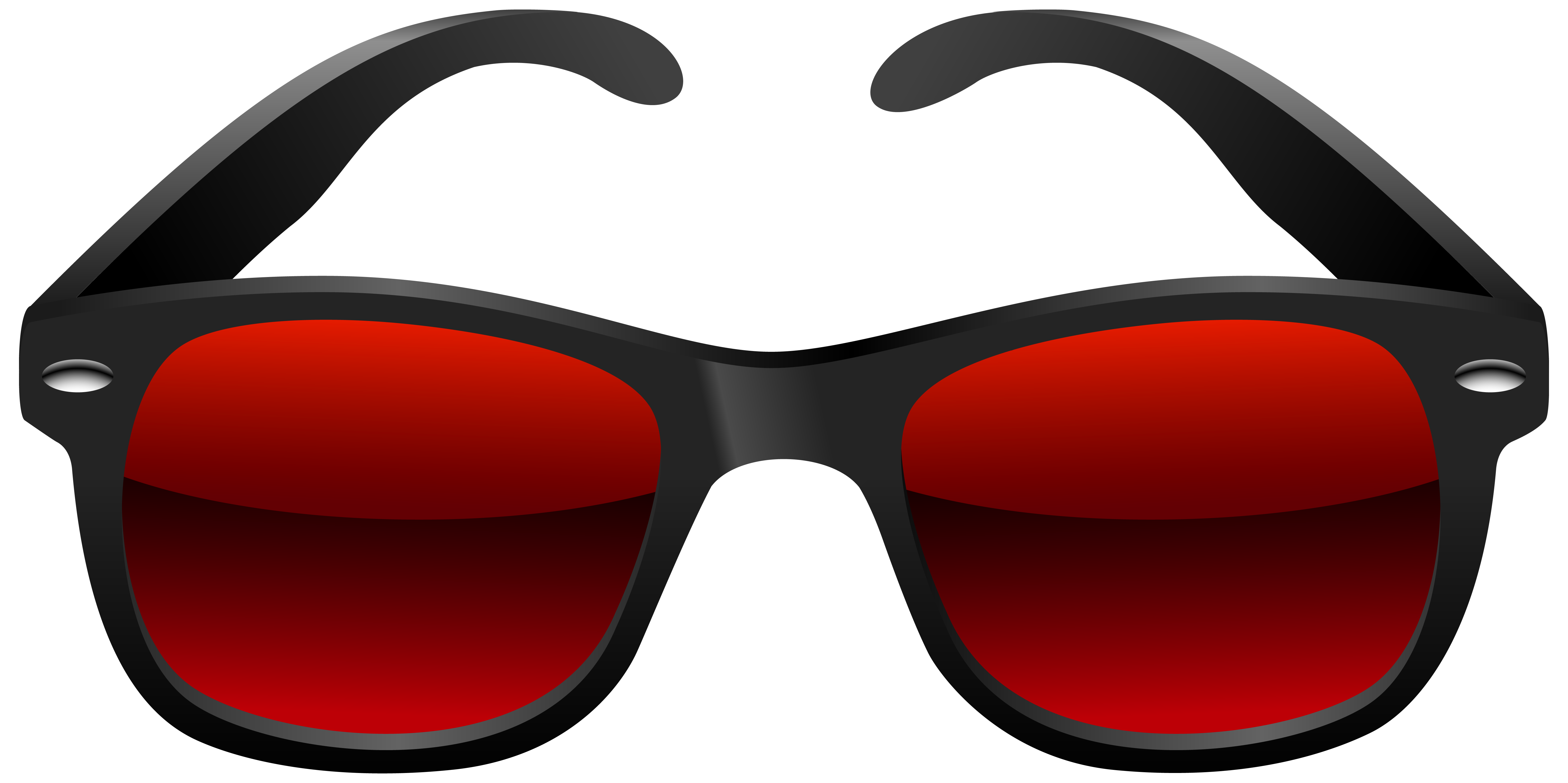 Black and Red Sunglasses PNG Clipart Image | Gallery Yopriceville