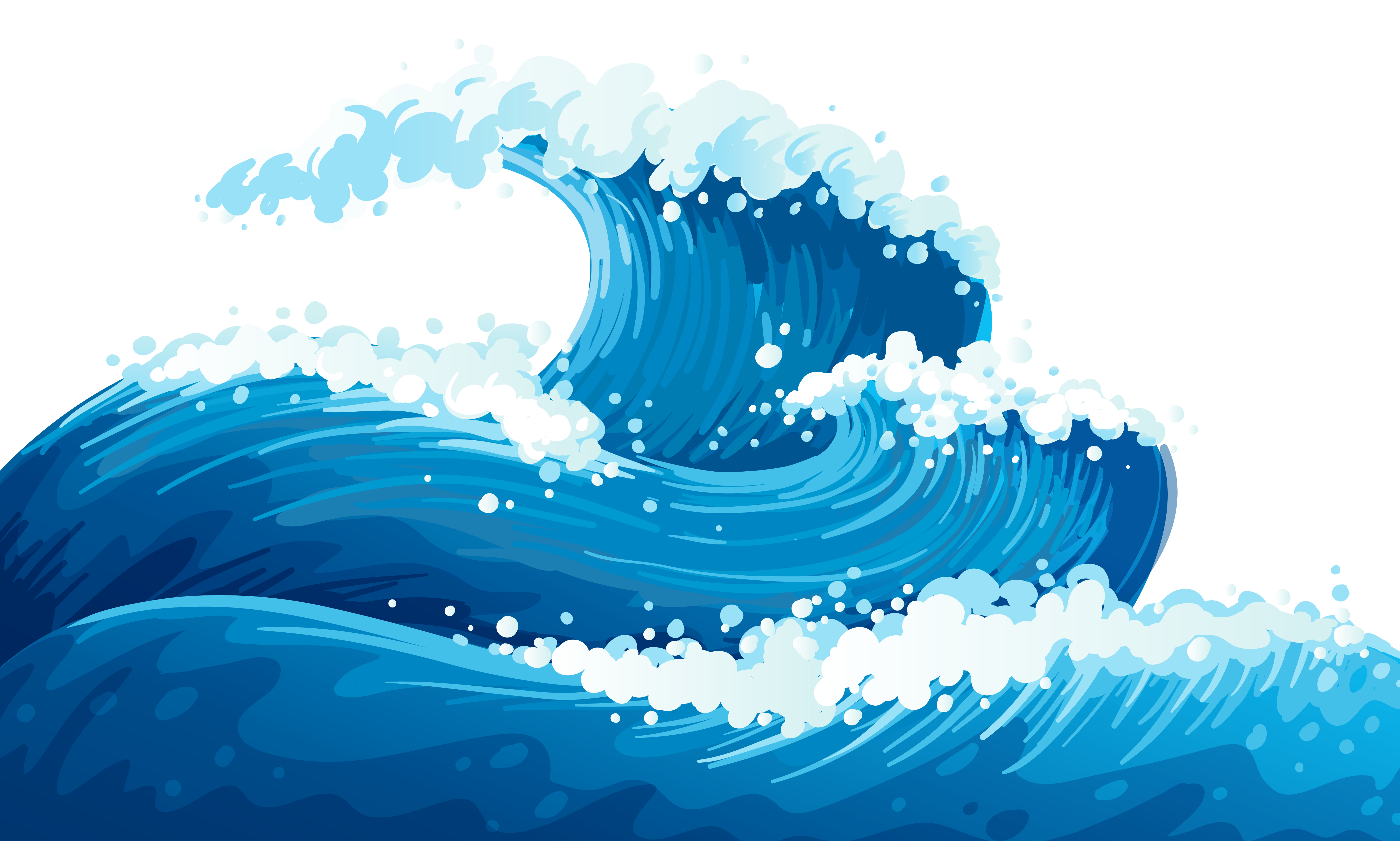 sea waves clipart