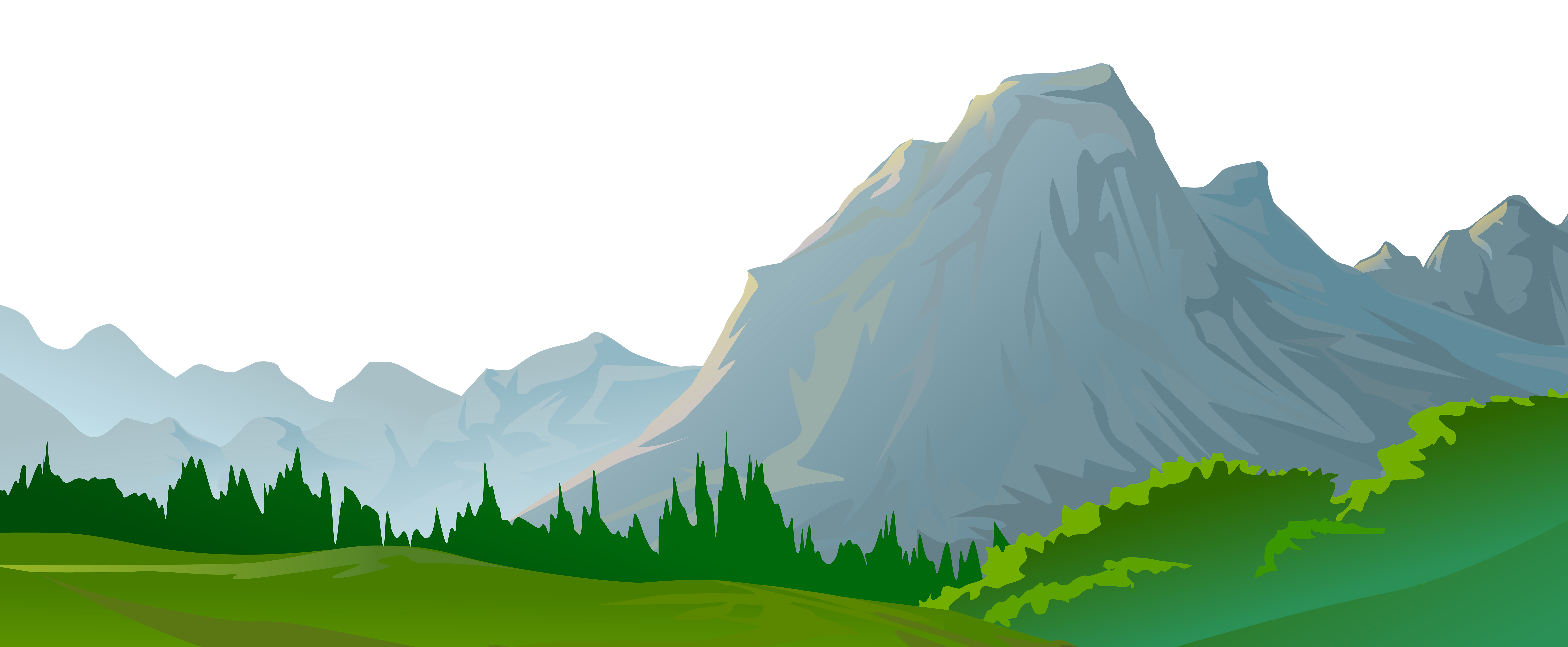 Download Mountains Clipart Transparent Background