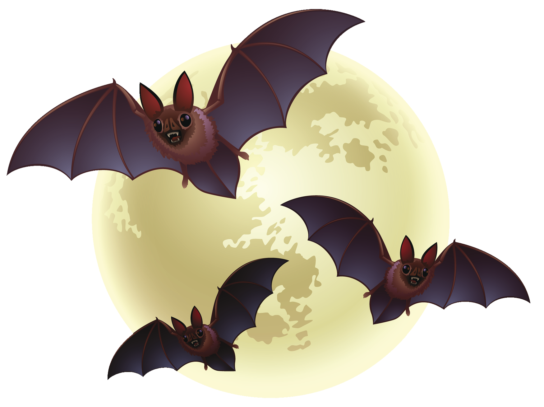 Halloween Moon PNG Clip Art Image​  Gallery Yopriceville - High-Quality  Free Images and Transparent PNG Clipart