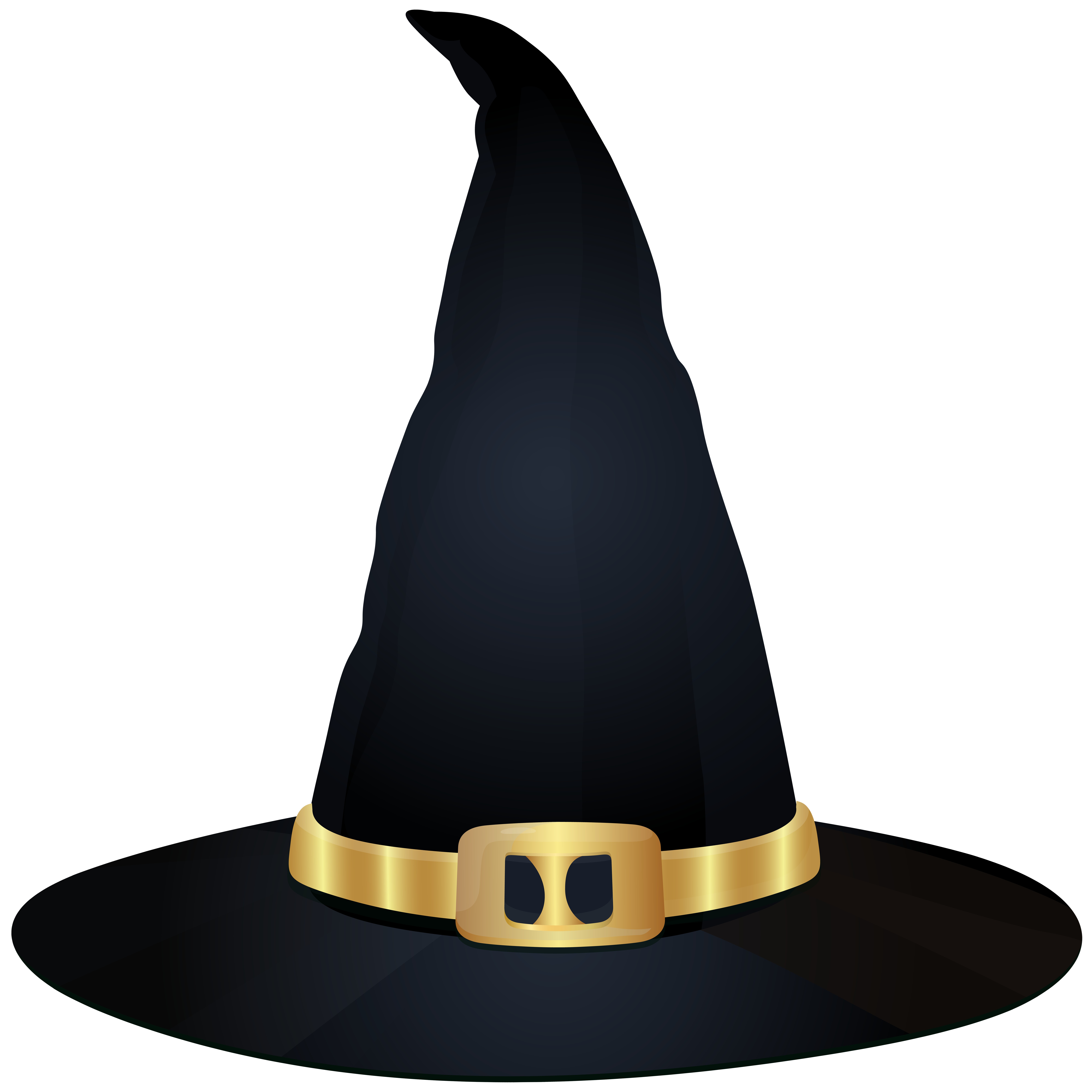 Dark Witch Hat PNG Clipart | Gallery Yopriceville - High-Quality Free ...