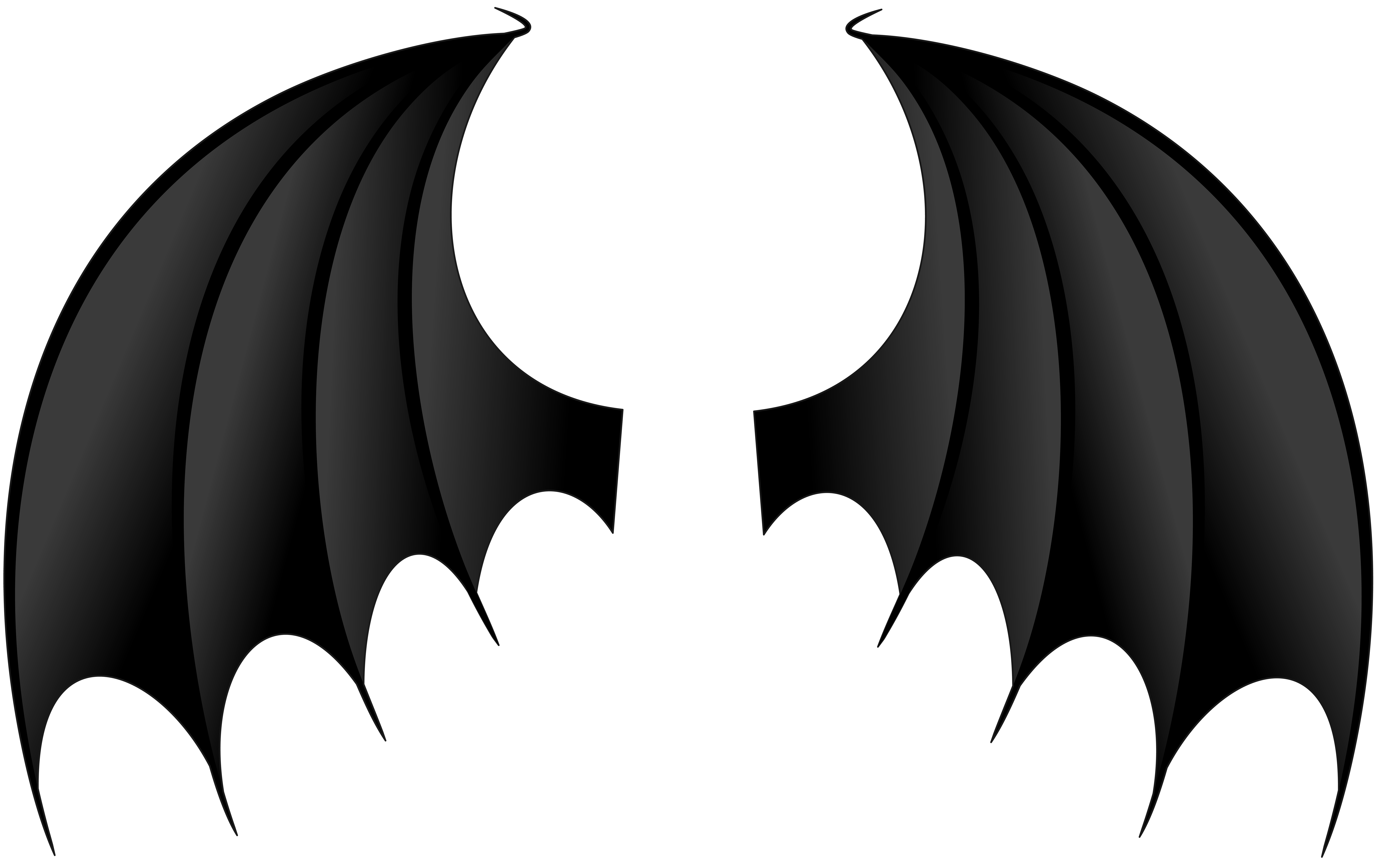 RESTRICTED Demon Wings transparent background PNG clipart