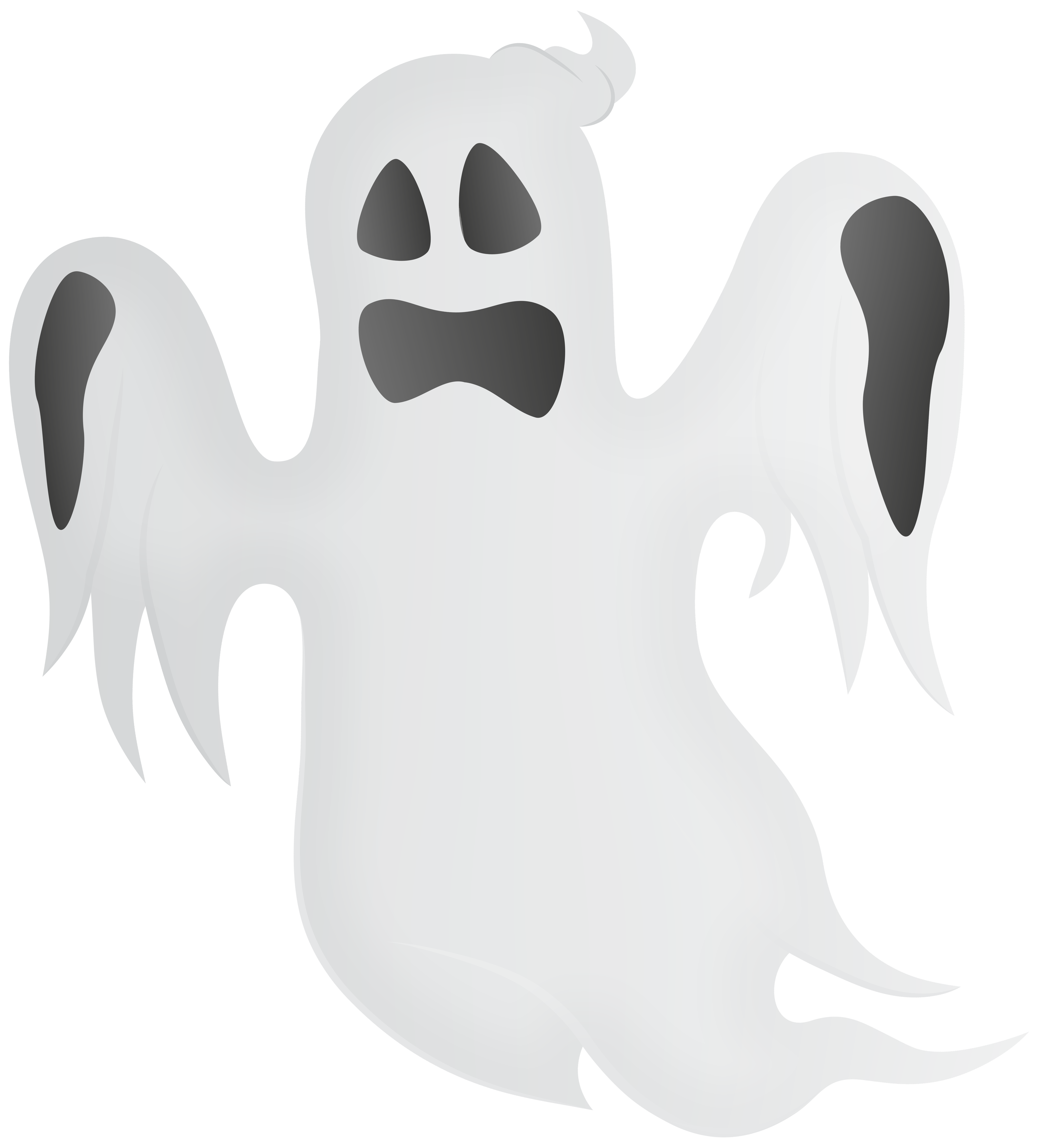 halloween ghost border clipart