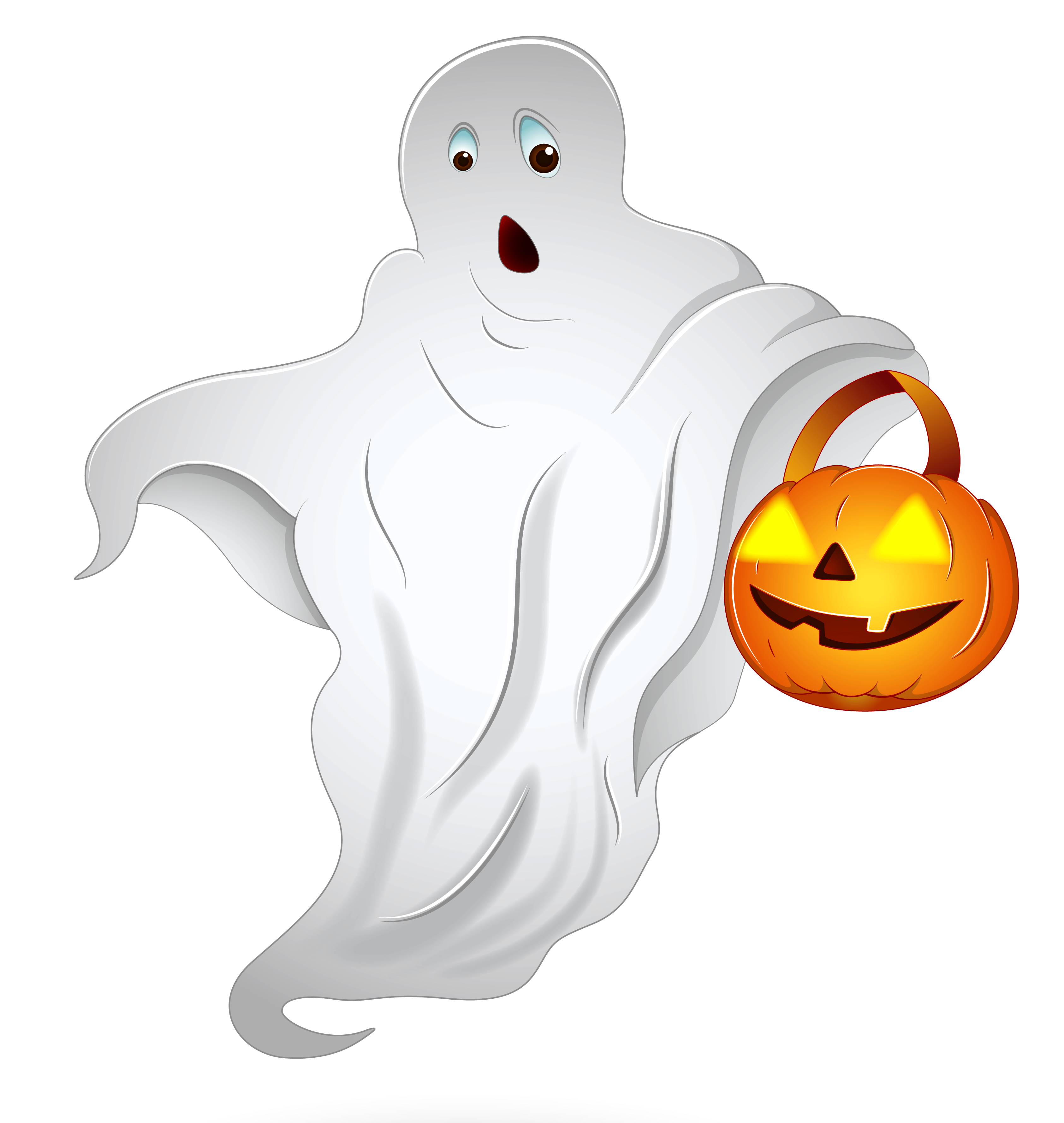 halloween ghost with pumpkin basket png clipart gallery yopriceville high quality images and transparent png free clipart halloween ghost with pumpkin basket png