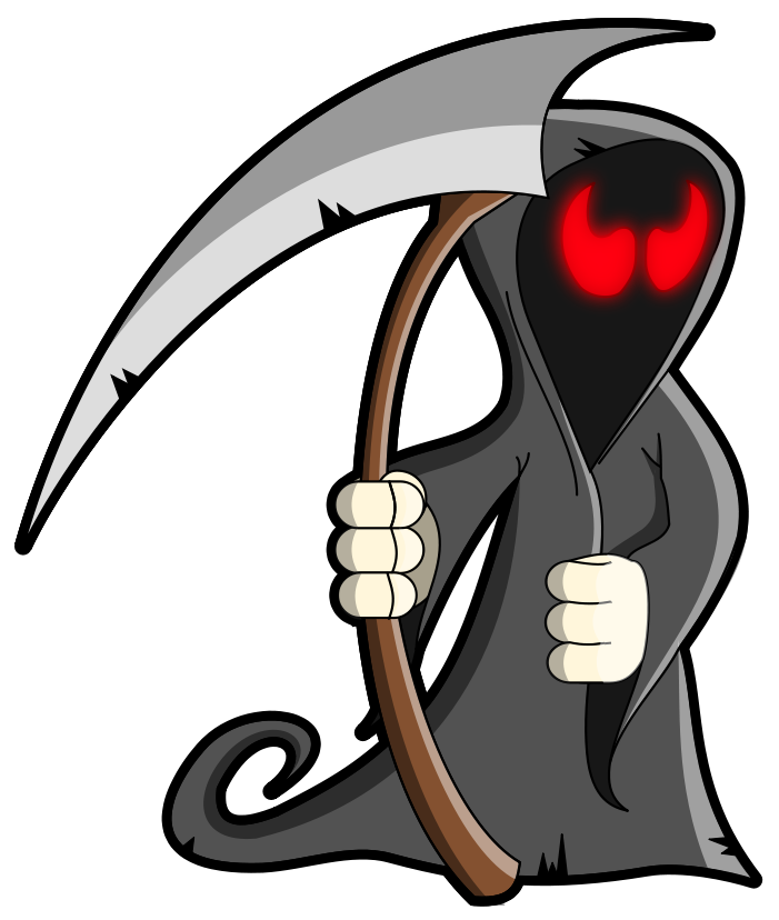 Halloween Grim Reaper Large PNG Clipart​