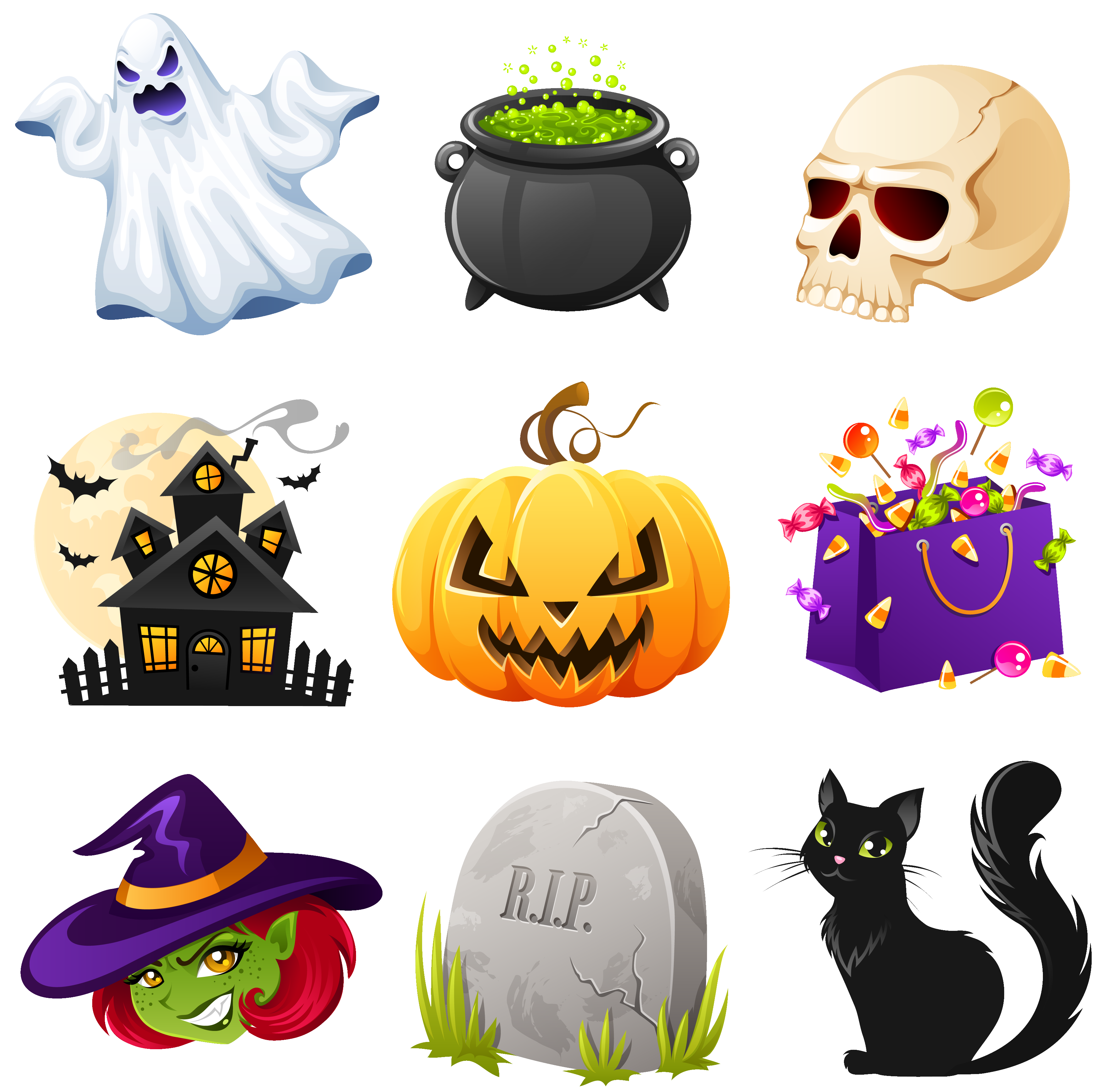 Cat Vector PNG Images, Vector Cat Icon, Cat Icons, Cat, Halloween PNG Image  For Free Download