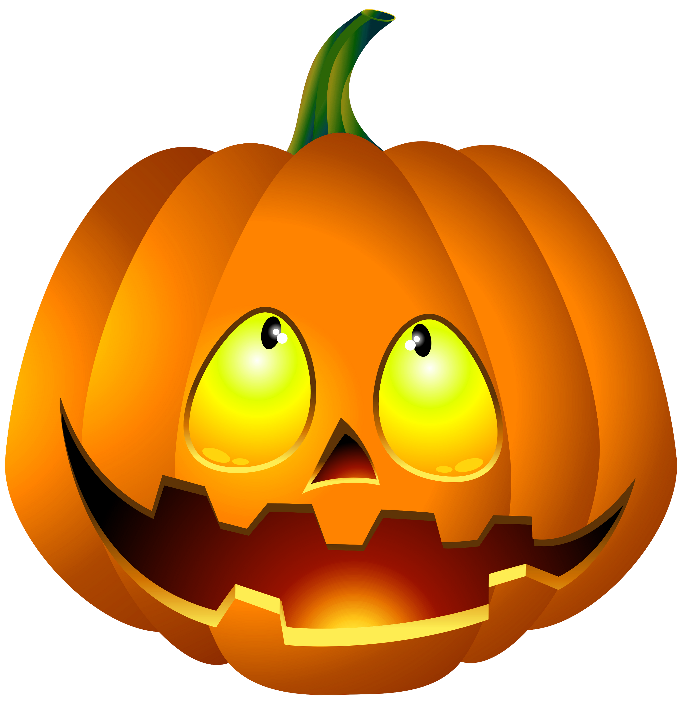 View Transparent Background Scary Halloween Pumpkin Png Pics