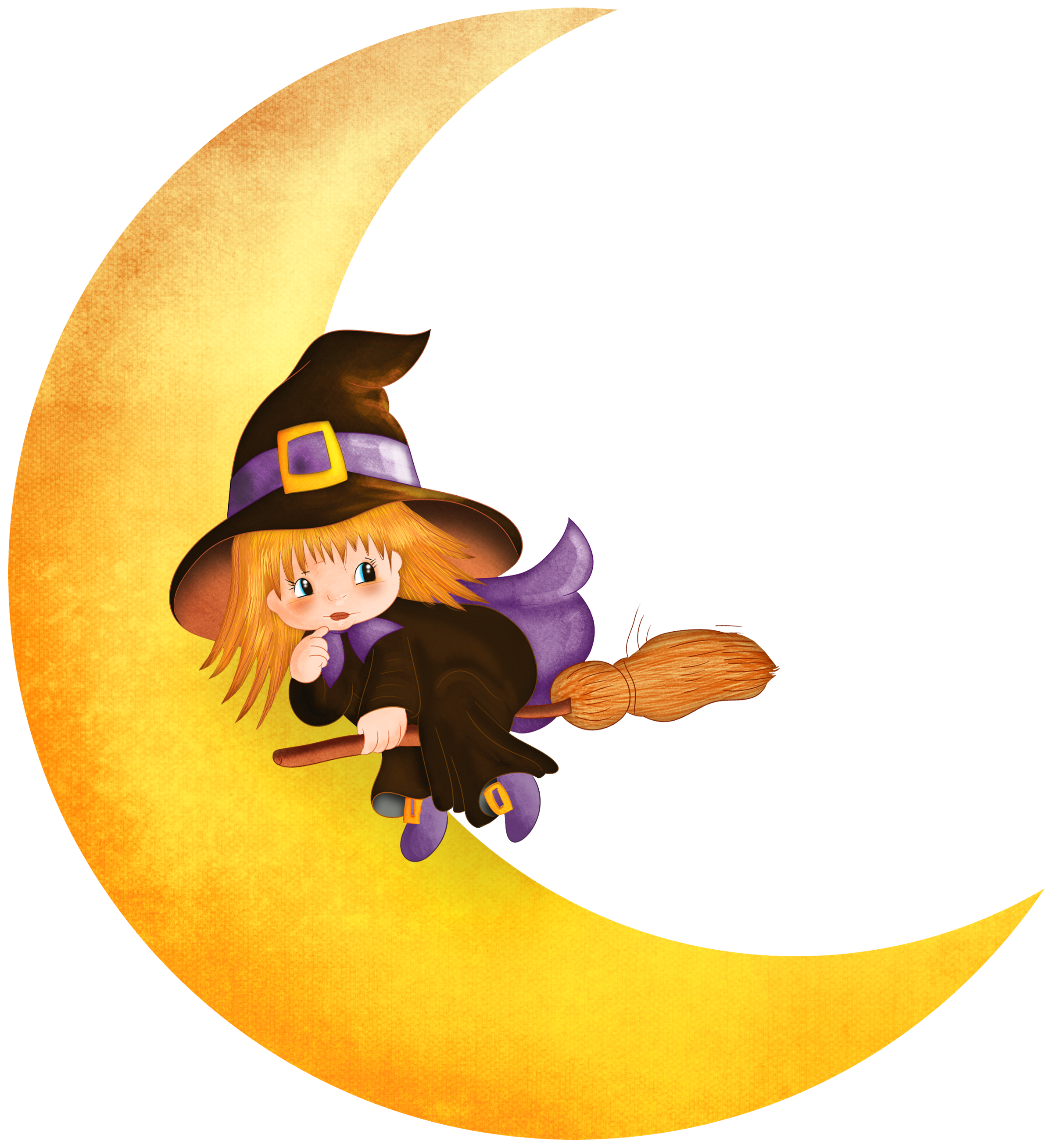 Halloween Moon PNG Clip Art Image​  Gallery Yopriceville - High-Quality  Free Images and Transparent PNG Clipart