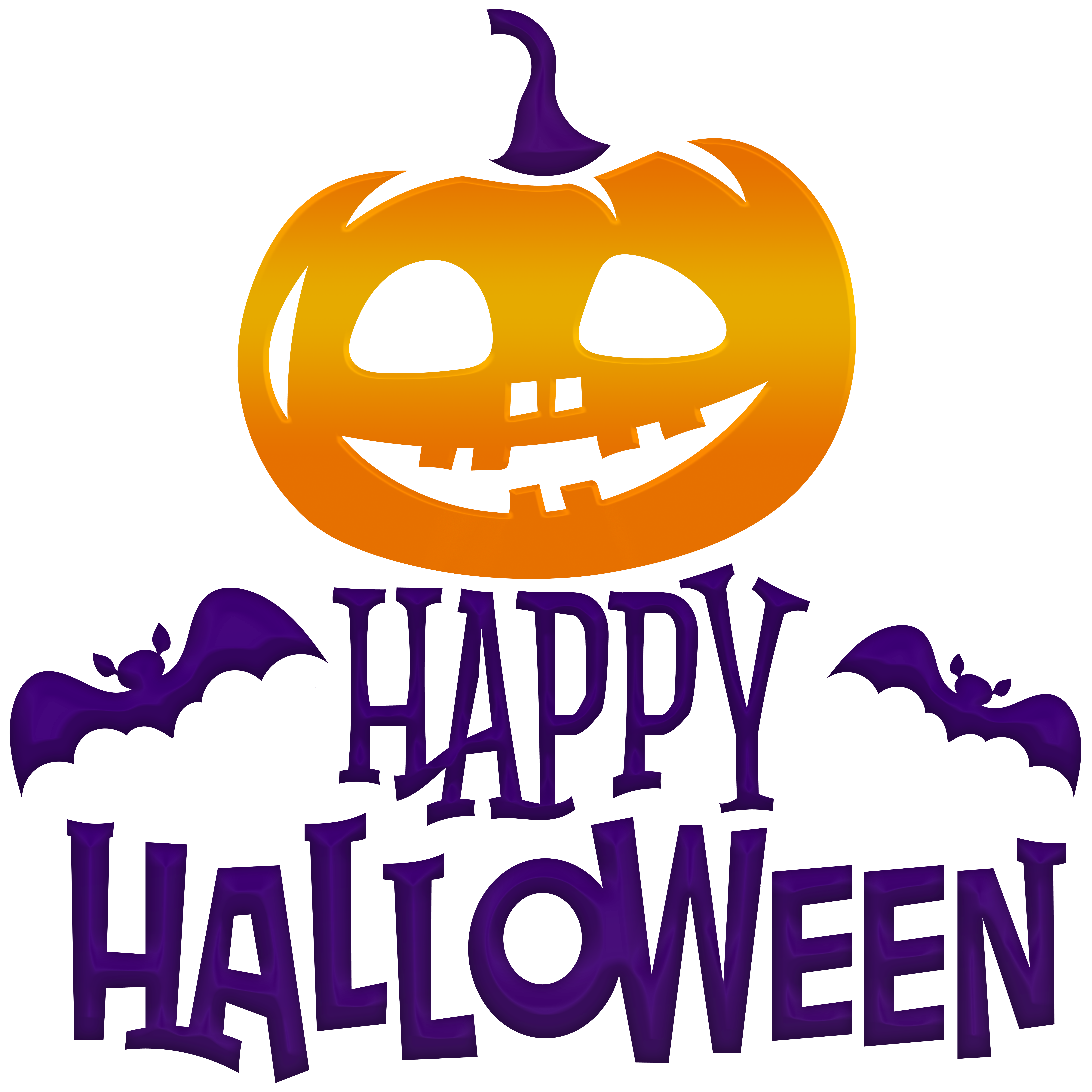 Happy Halloween Pumpkin Png Clipart Gallery Yopriceville High Quality Images And Transparent Png Free Clipart