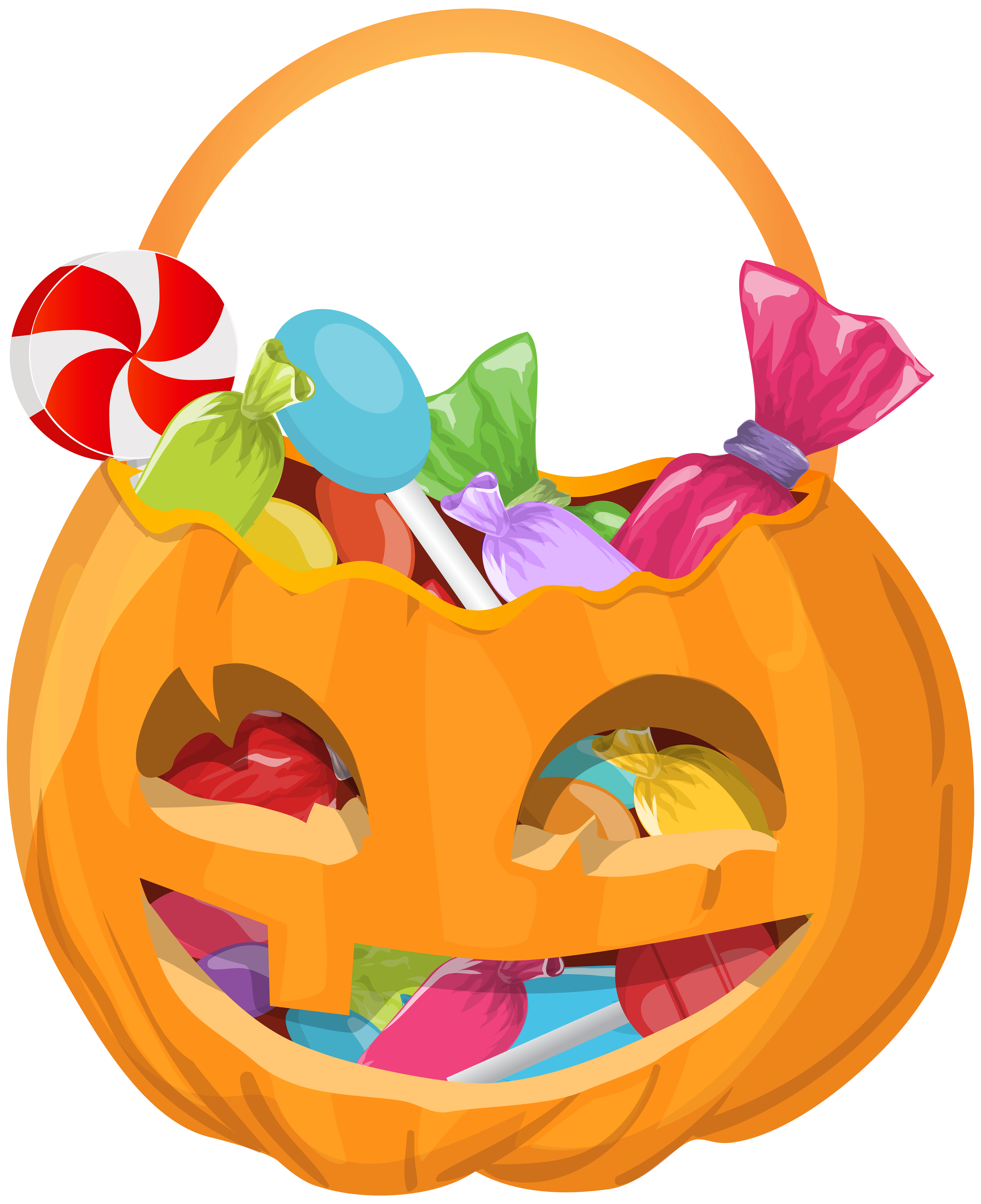 halloween candy border clip art