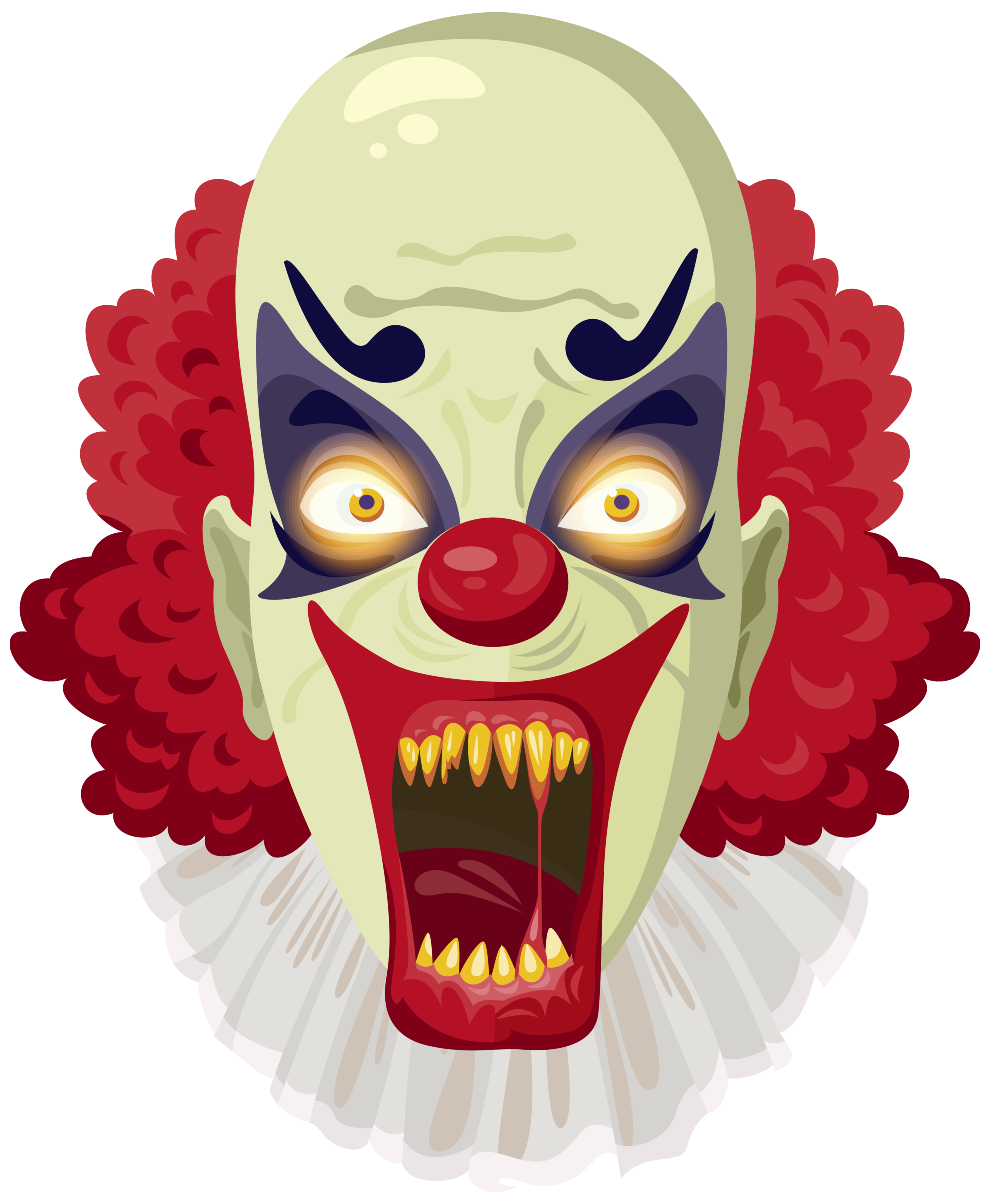 Scary Clown PNG Clipart Image Gallery Yopriceville High Quality   Scary Clown PNG Clipart Image 