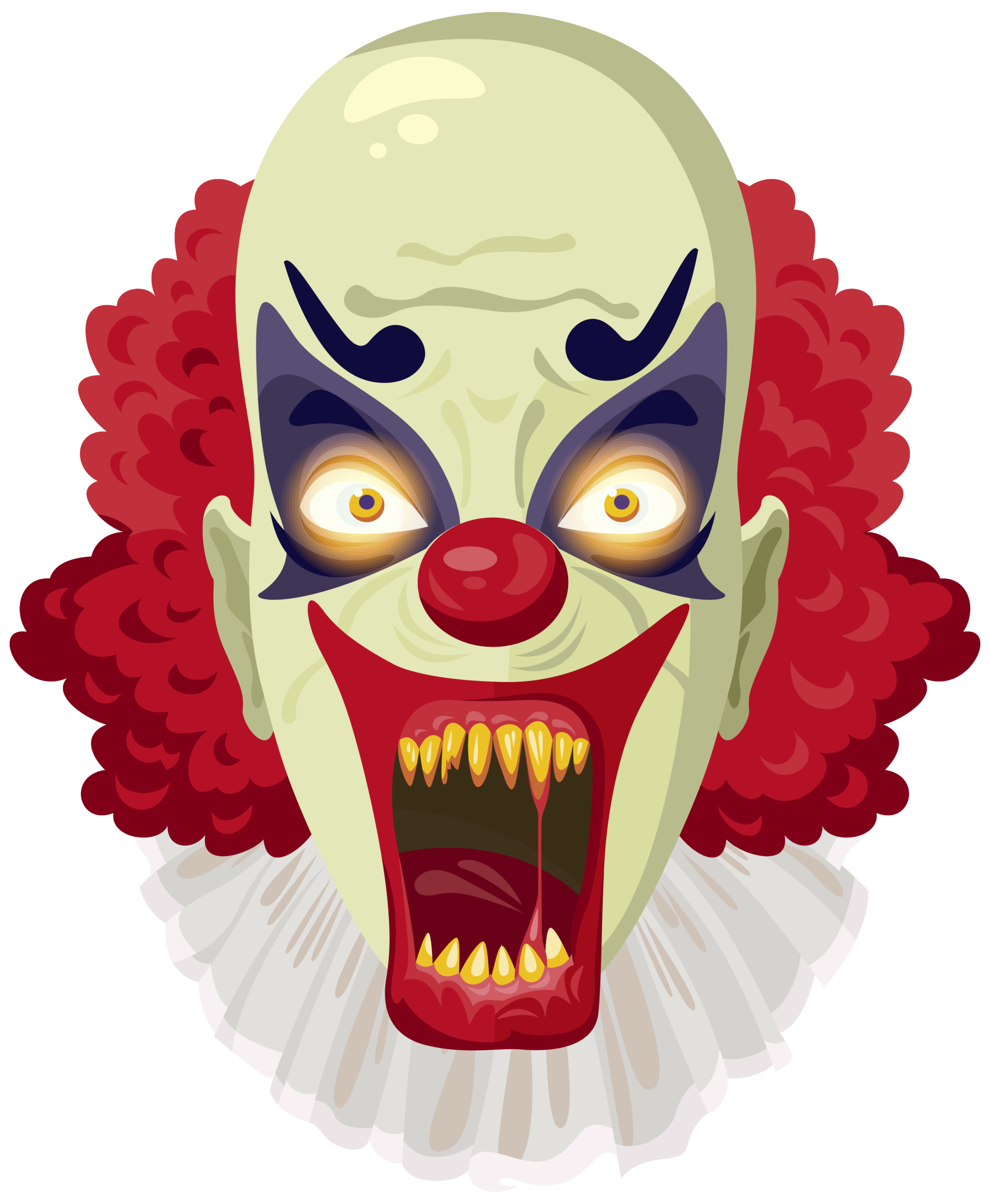 Scary Clown PNG Clipart Image | Gallery Yopriceville ...