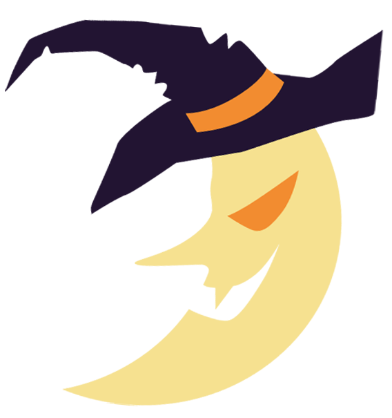 Halloween Moon PNG Clip Art Image​  Gallery Yopriceville - High-Quality  Free Images and Transparent PNG Clipart