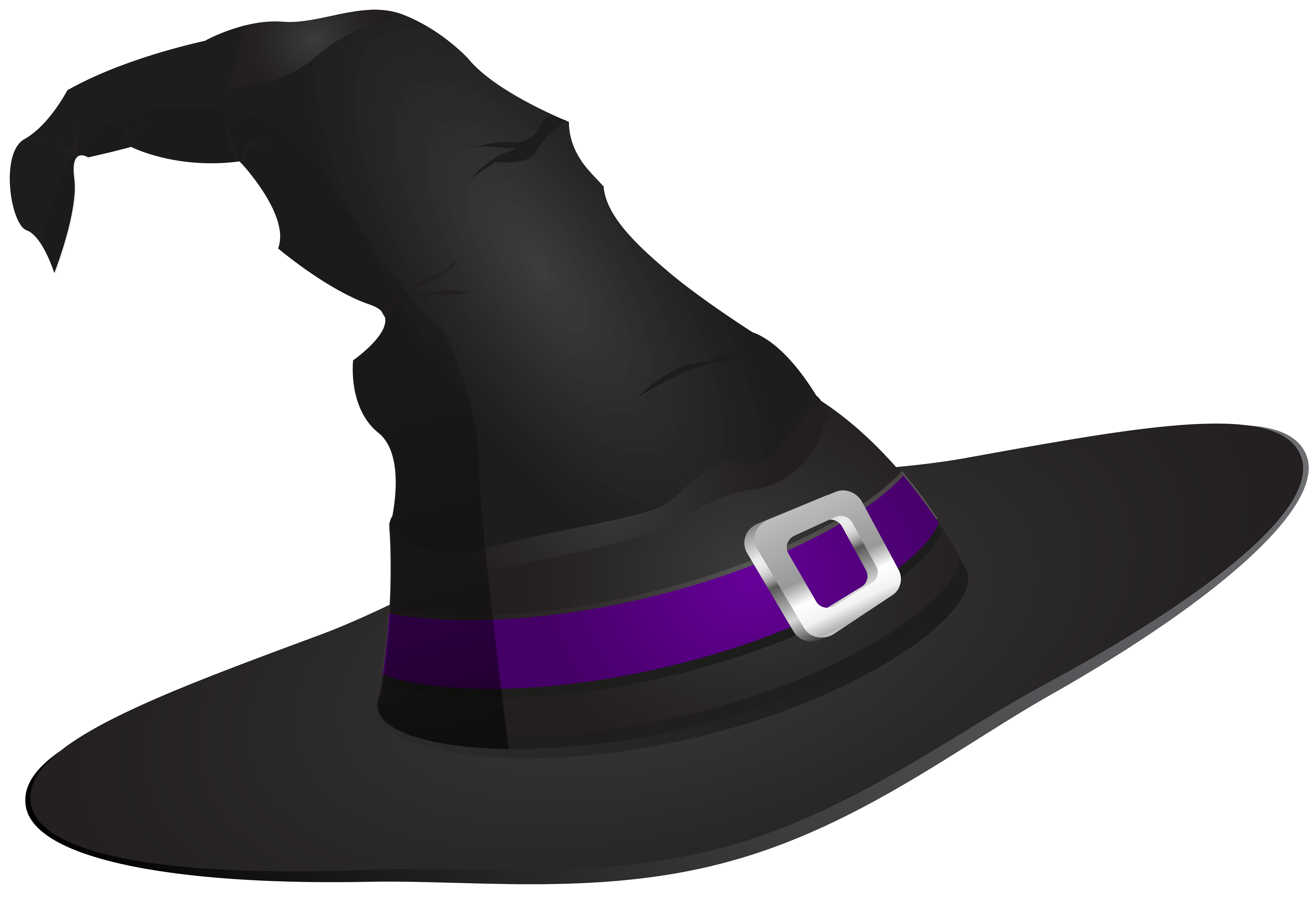 Witch Hat PNG Transparent Clip Art 