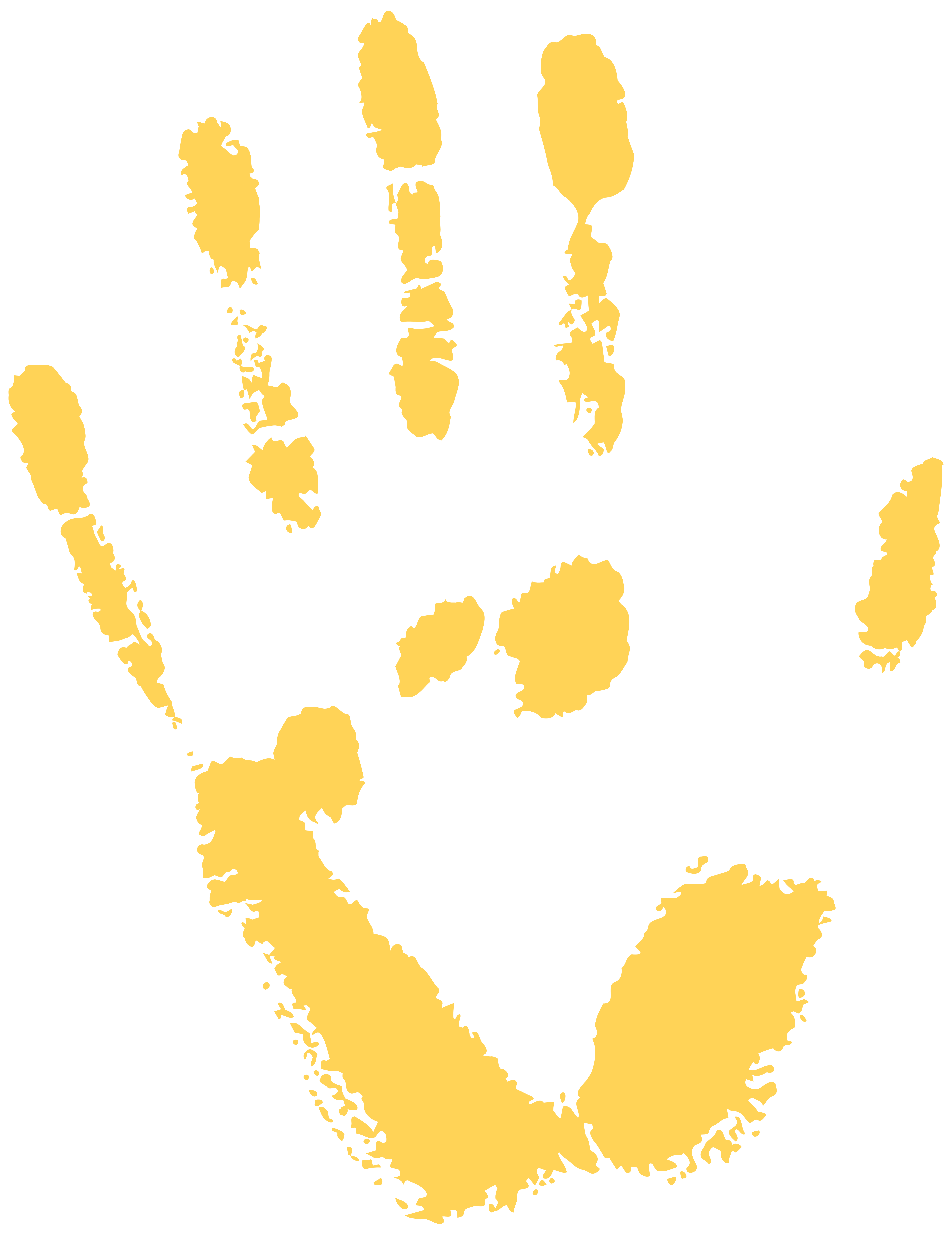 Handprint Clipart Png Gallery