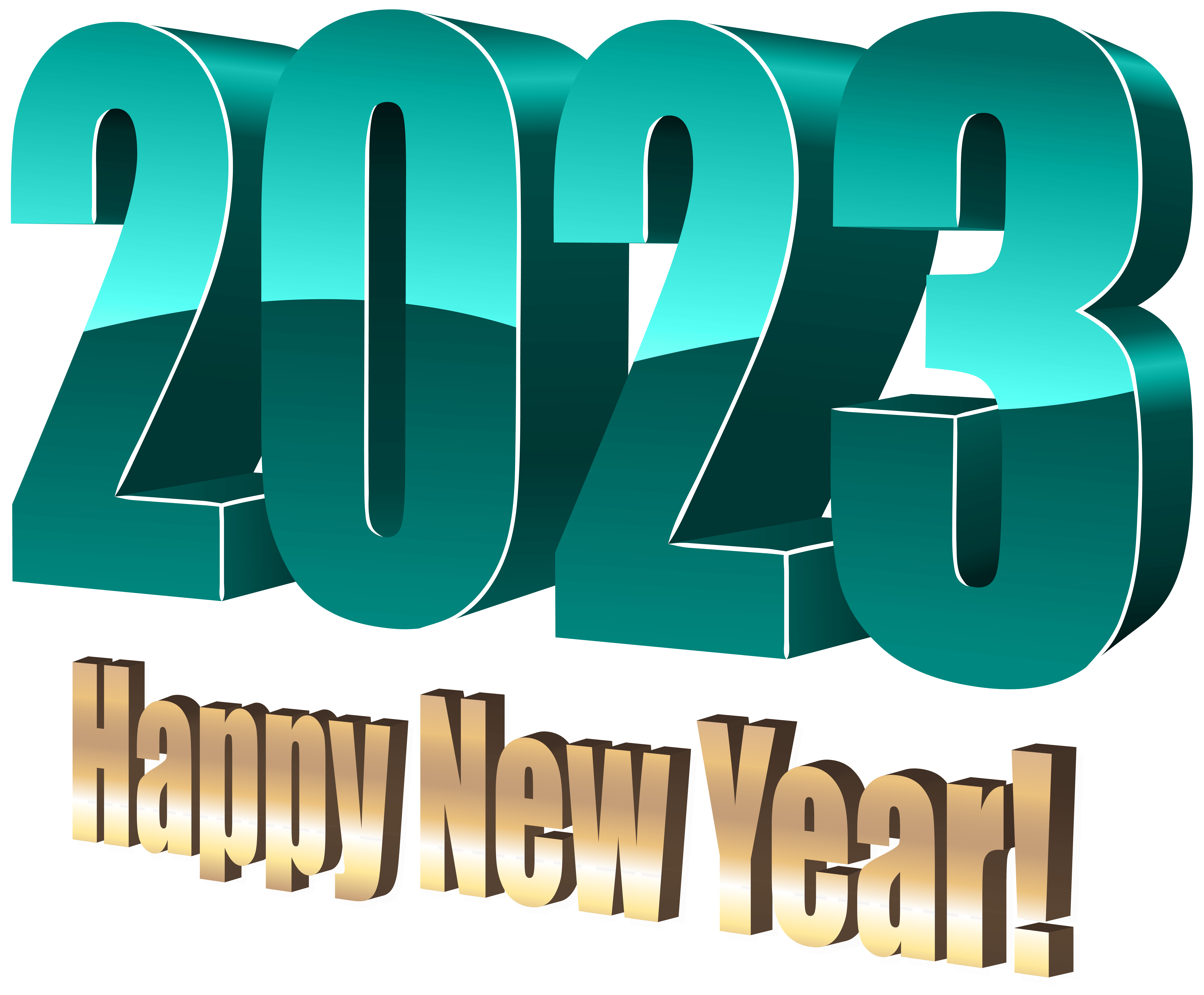 Happy New Year 2023 PNG Transparent Images Free Download
