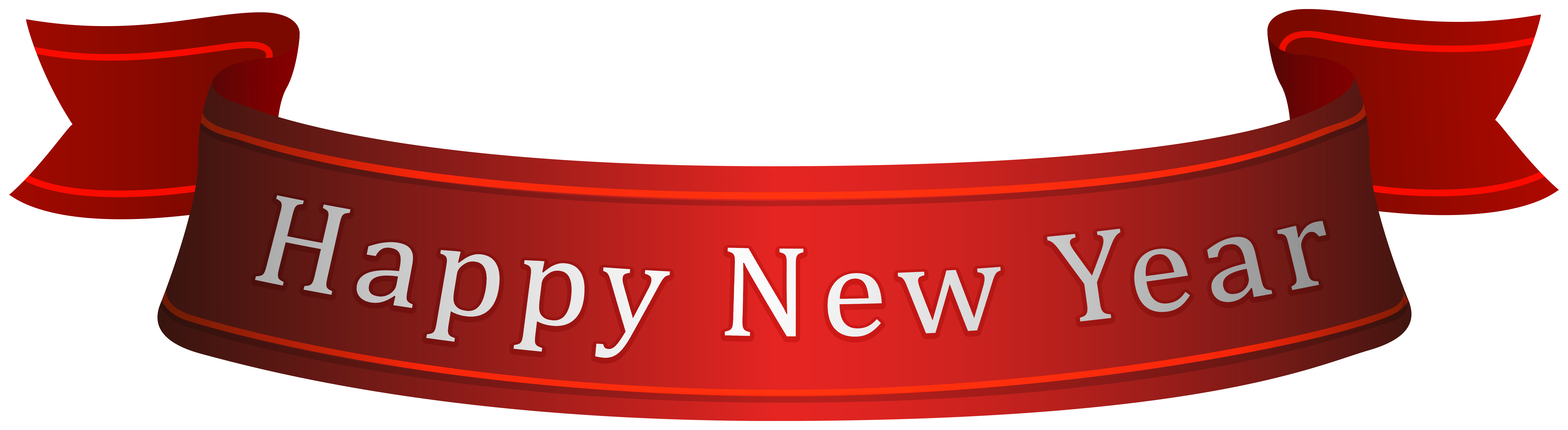 Happy New Year Banner Png