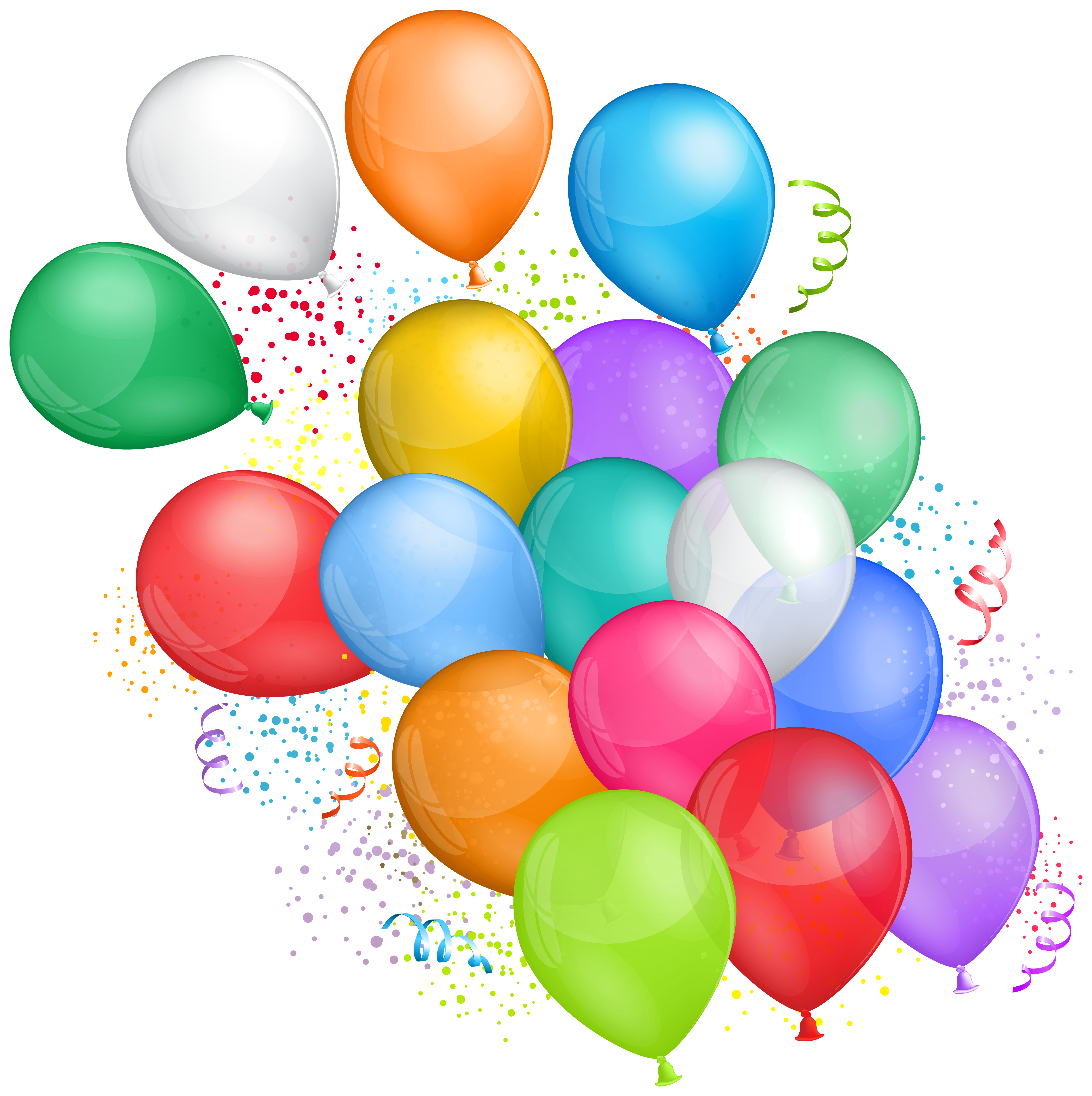 Balloons For Birthday Png