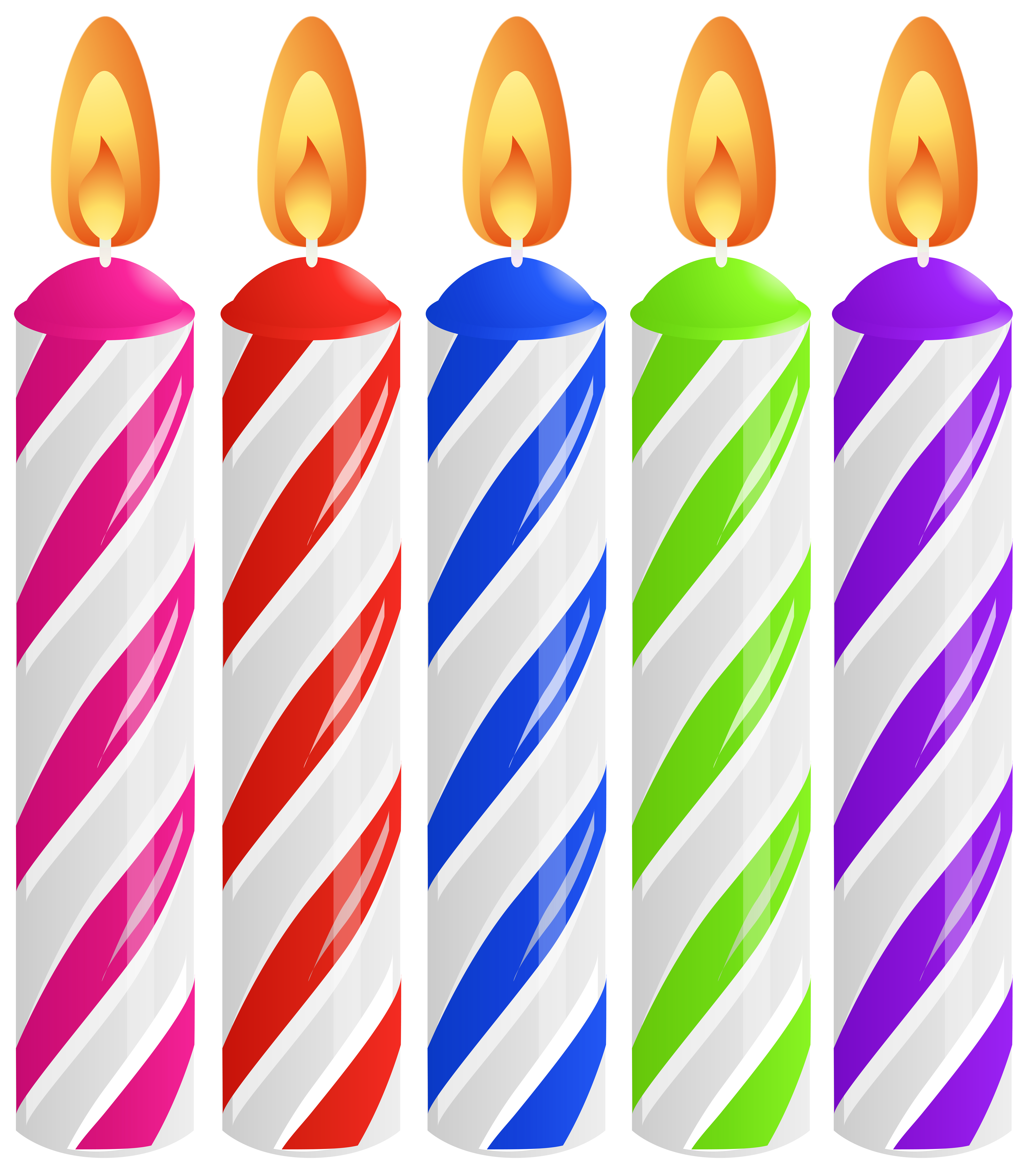 Pack of 6 Sparkling Candles For Birthday- Cake Candles Multicolor Birthday  Candles and Fountain Candles