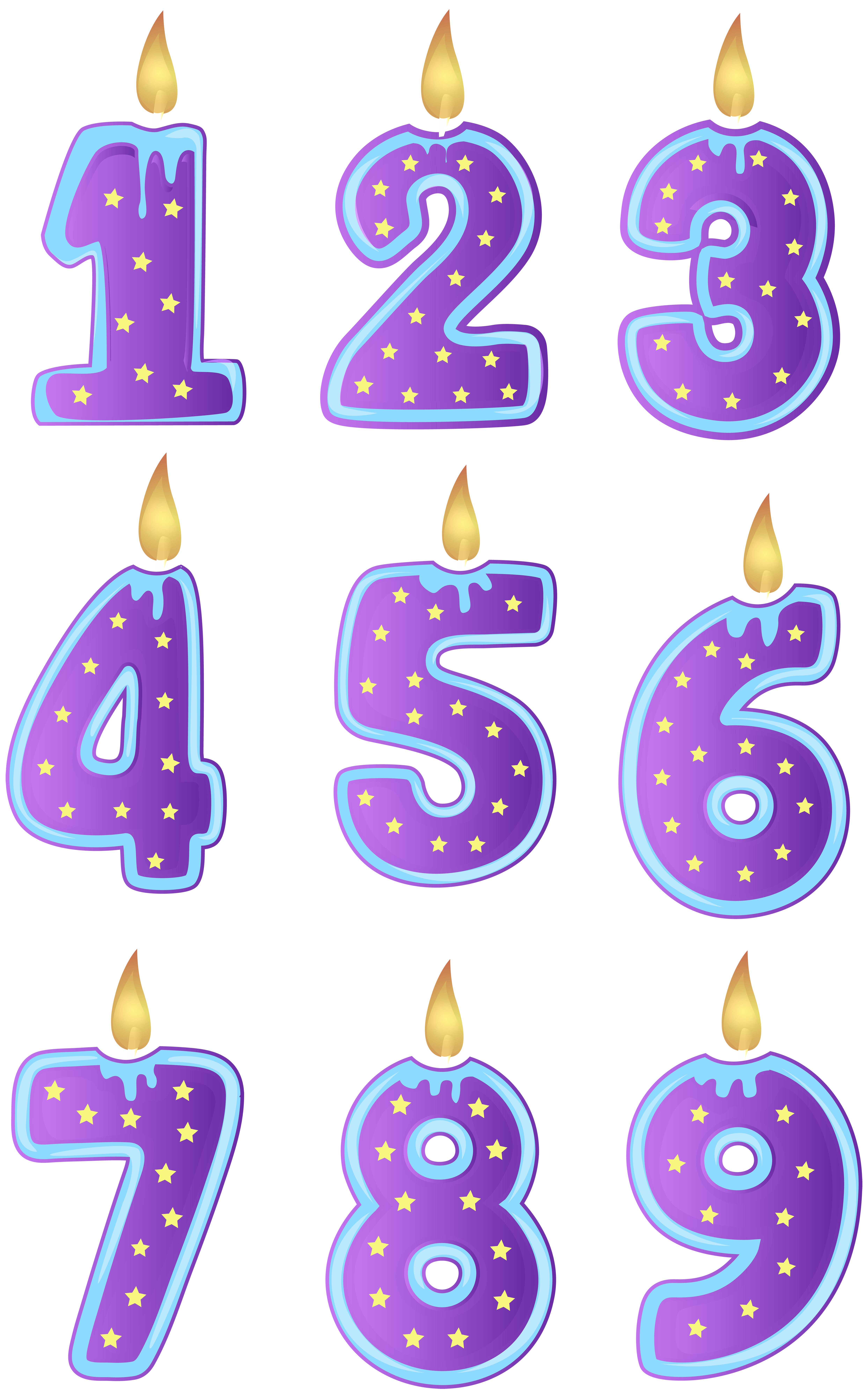 Birthday Candles Transparent Png Clip Art Image Gallery Yopriceville High Quality Images And Transparent Png Free Clipart