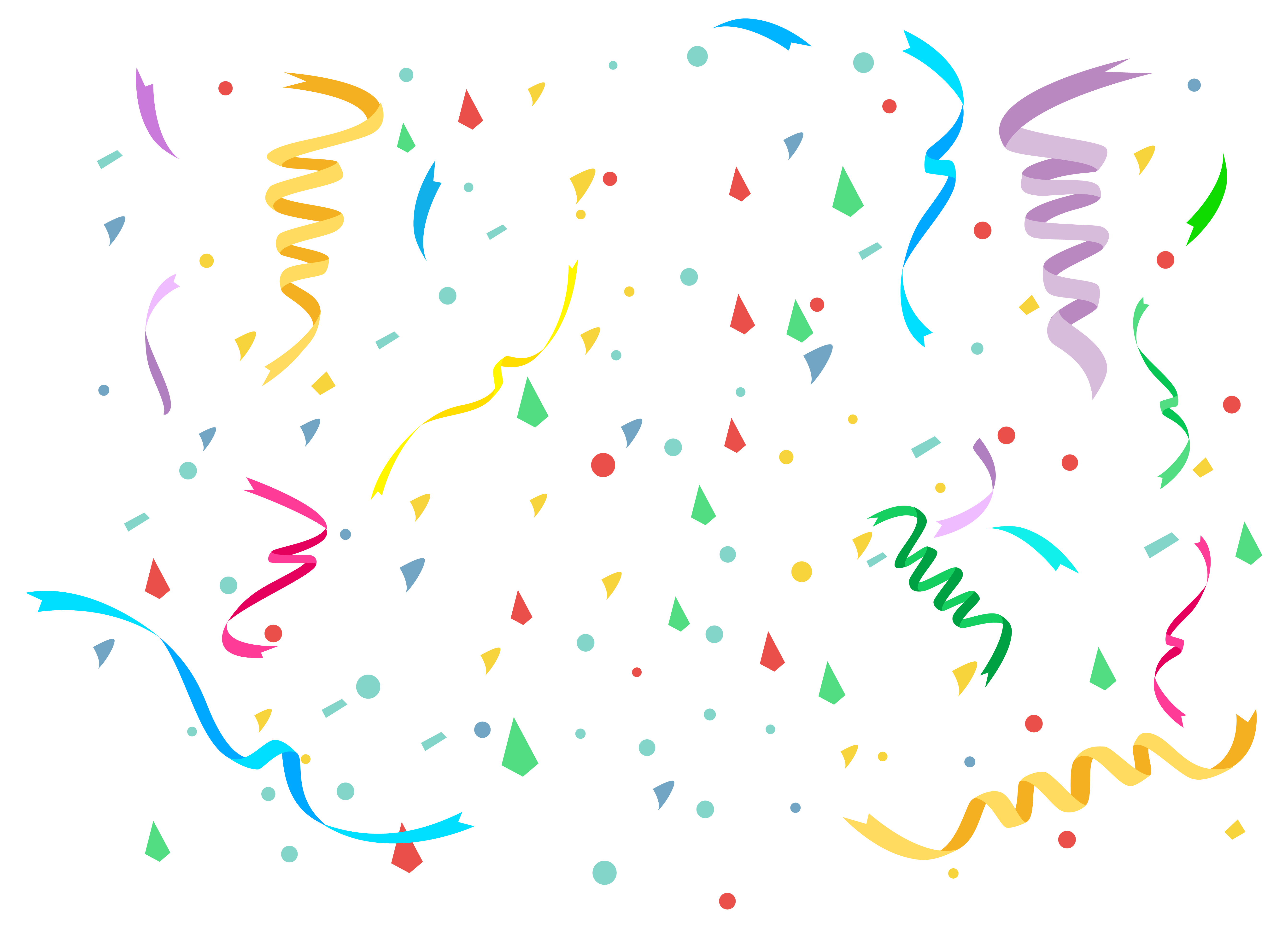 confetti png clipart image