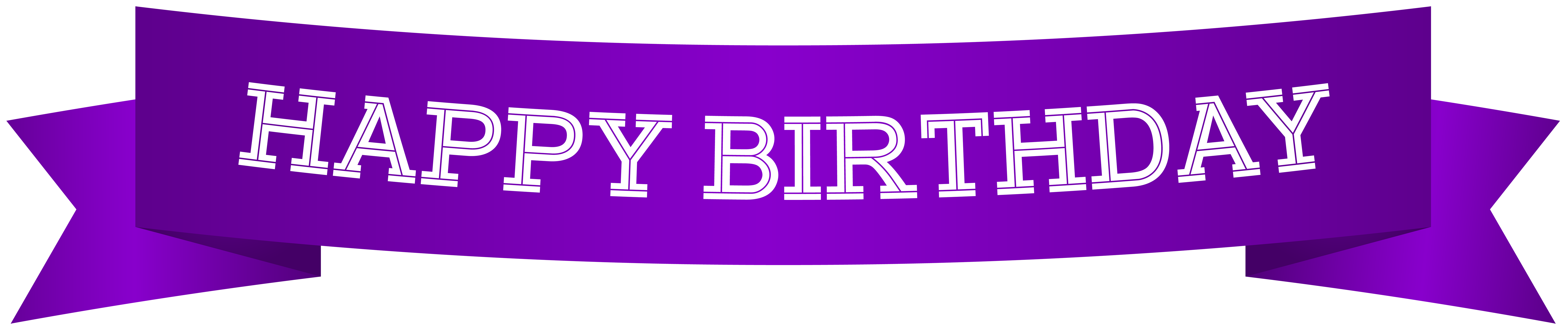 happy birthday banner clip art