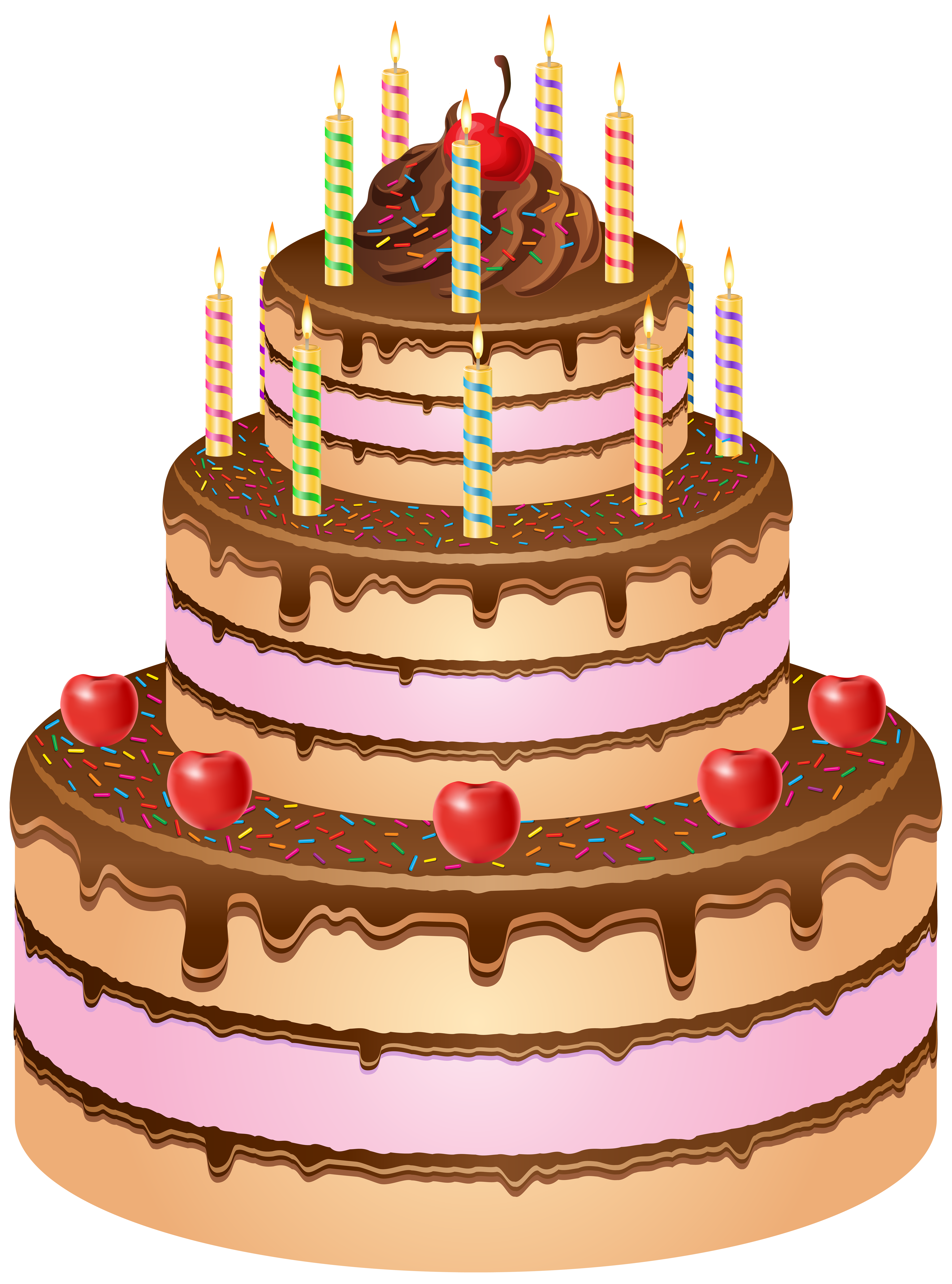 Cake Clipart Cartoon Birthday Cake Png Kawaii Cake Cake - Etsy