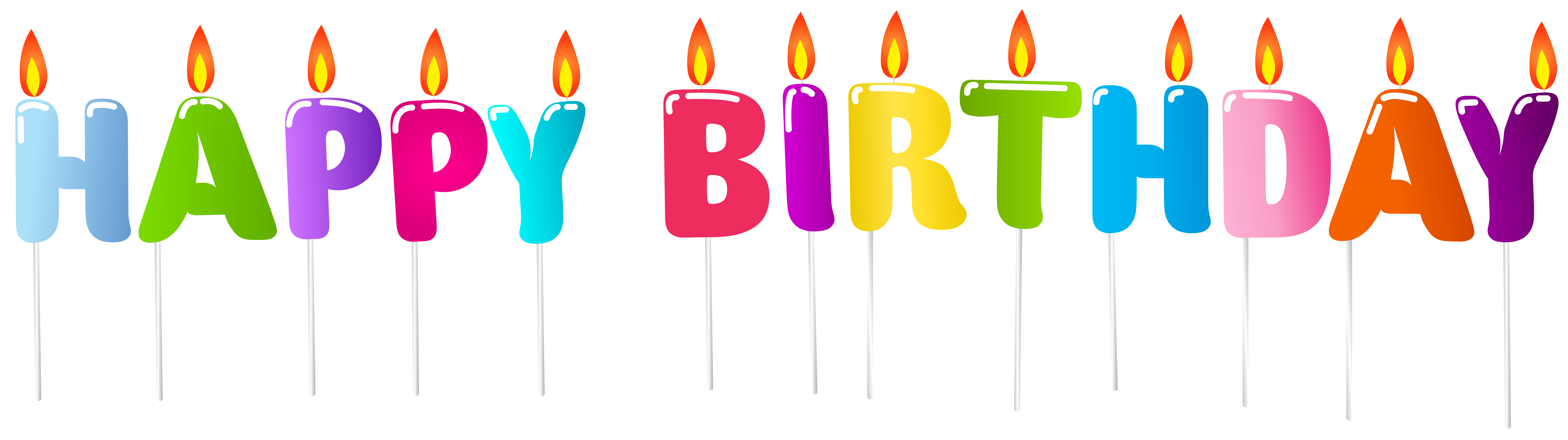 Birthday Candles Png